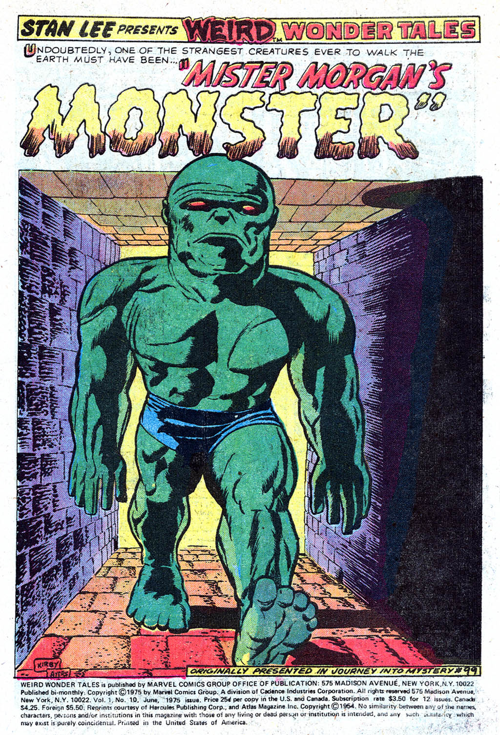 Read online Weird Wonder Tales comic -  Issue #10 - 3