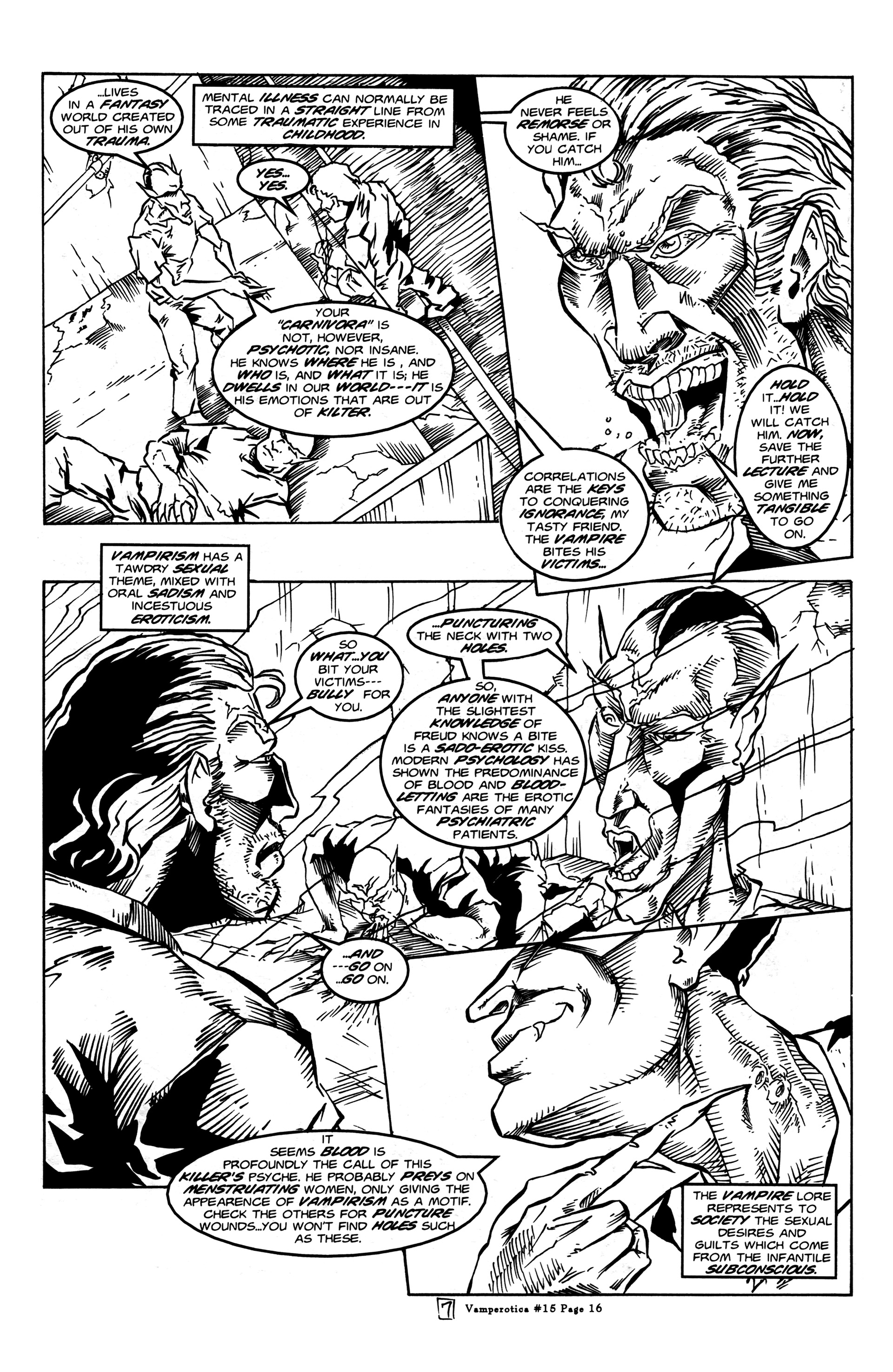 Read online Vamperotica comic -  Issue #15 - 18