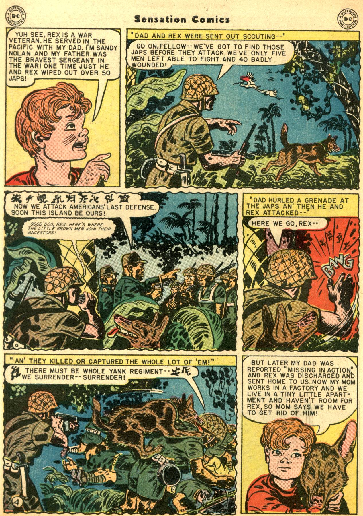 Read online Sensation (Mystery) Comics comic -  Issue #53 - 6