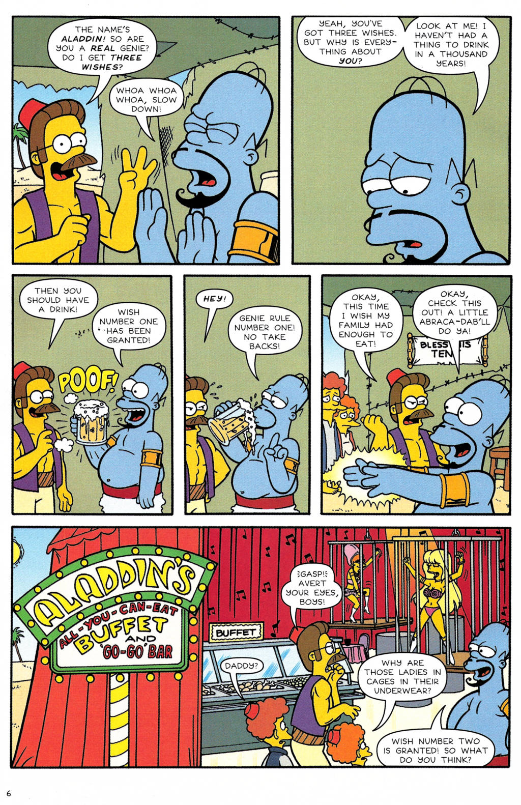 Read online Simpsons Comics comic -  Issue #126 - 6