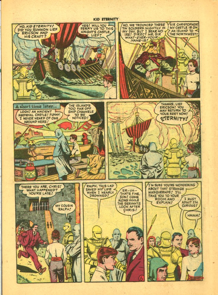 Read online Kid Eternity (1946) comic -  Issue #4 - 8