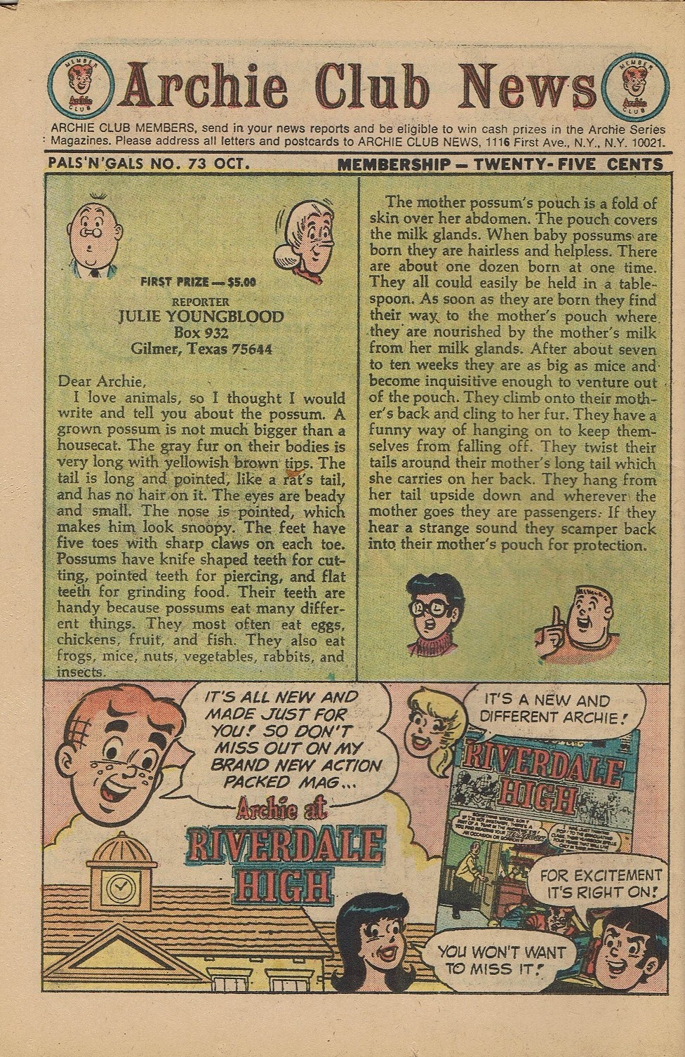 Read online Archie's Pals 'N' Gals (1952) comic -  Issue #73 - 29