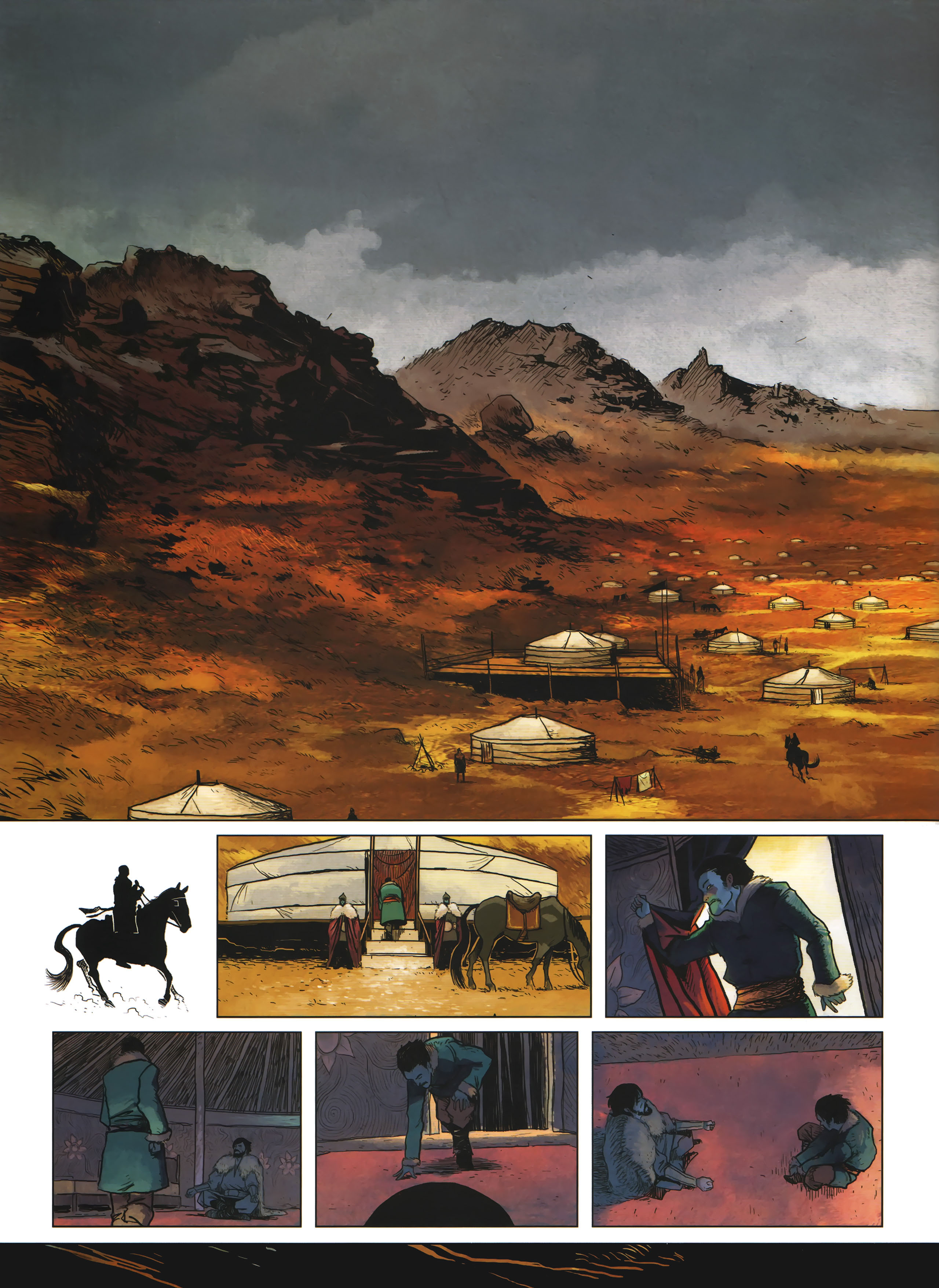 Read online Temujin comic -  Issue #2 - 8