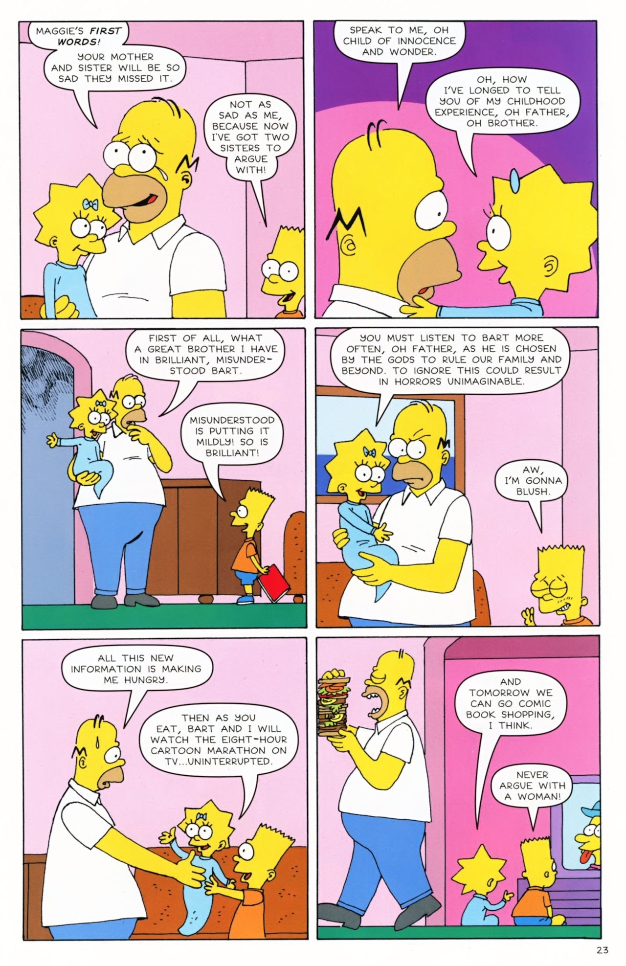 Read online Bart Simpson comic -  Issue #56 - 21