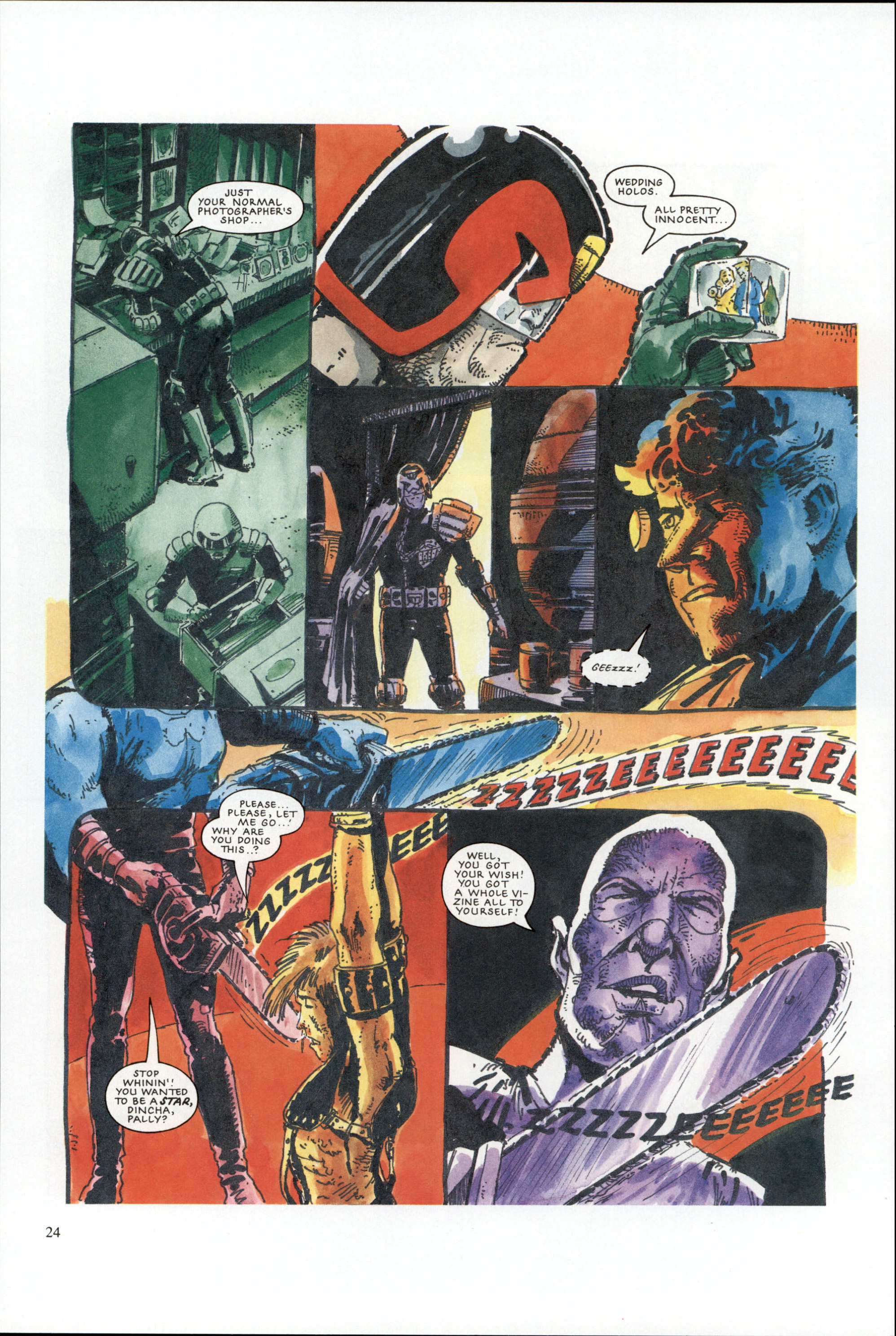Read online Dredd Rules! comic -  Issue #17 - 26