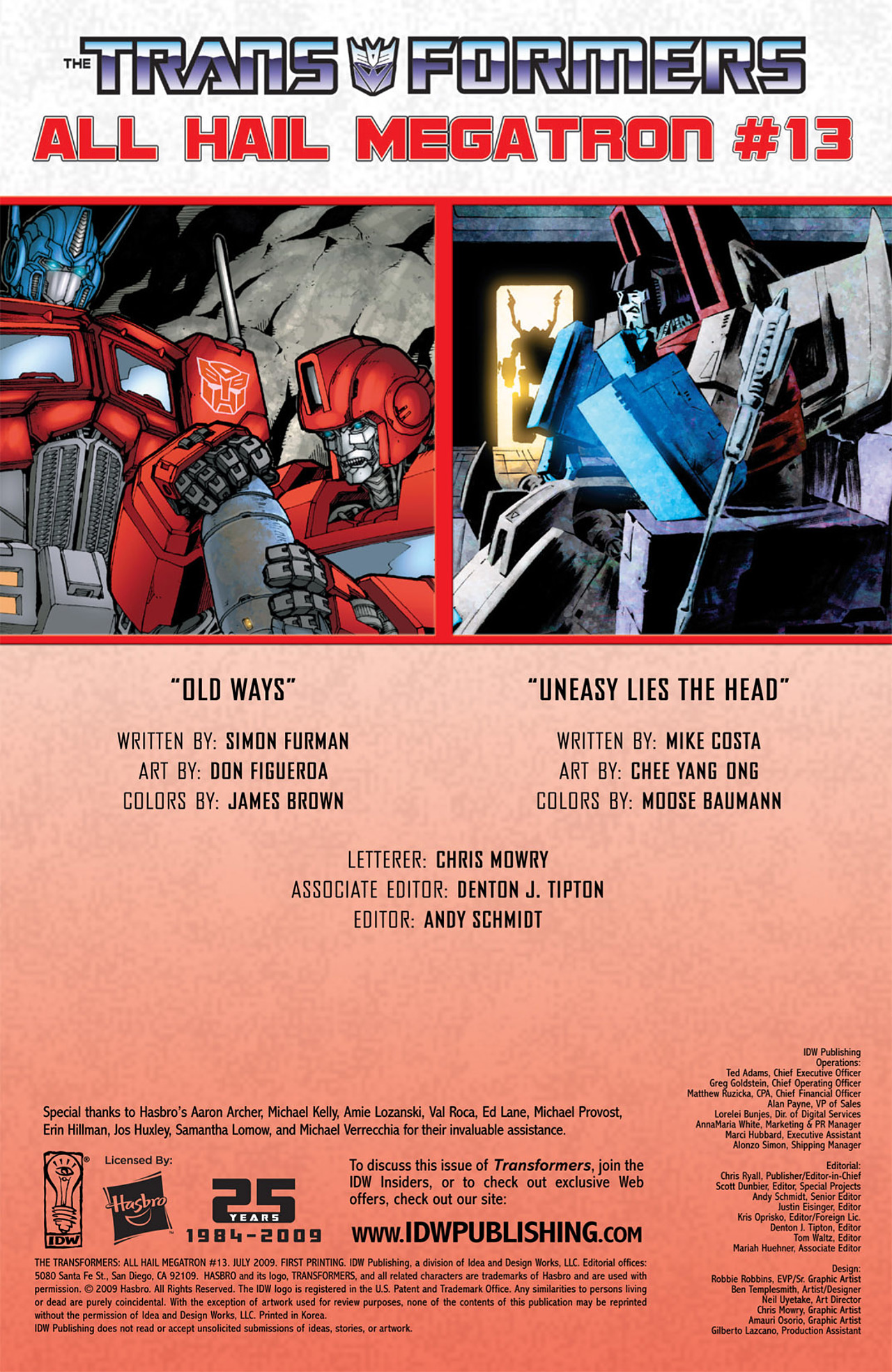 Read online The Transformers: All Hail Megatron comic -  Issue #13 - 2