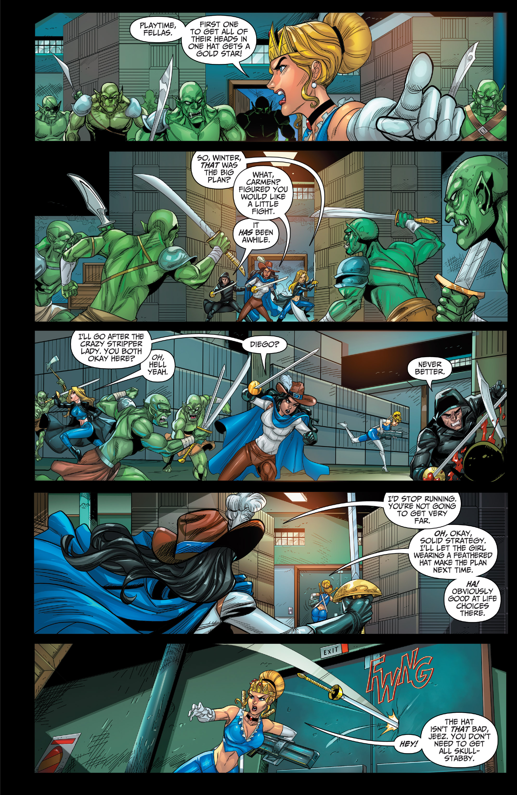 Read online Grimm Fairy Tales: 2019 Armed Forces Edition comic -  Issue # Full - 7