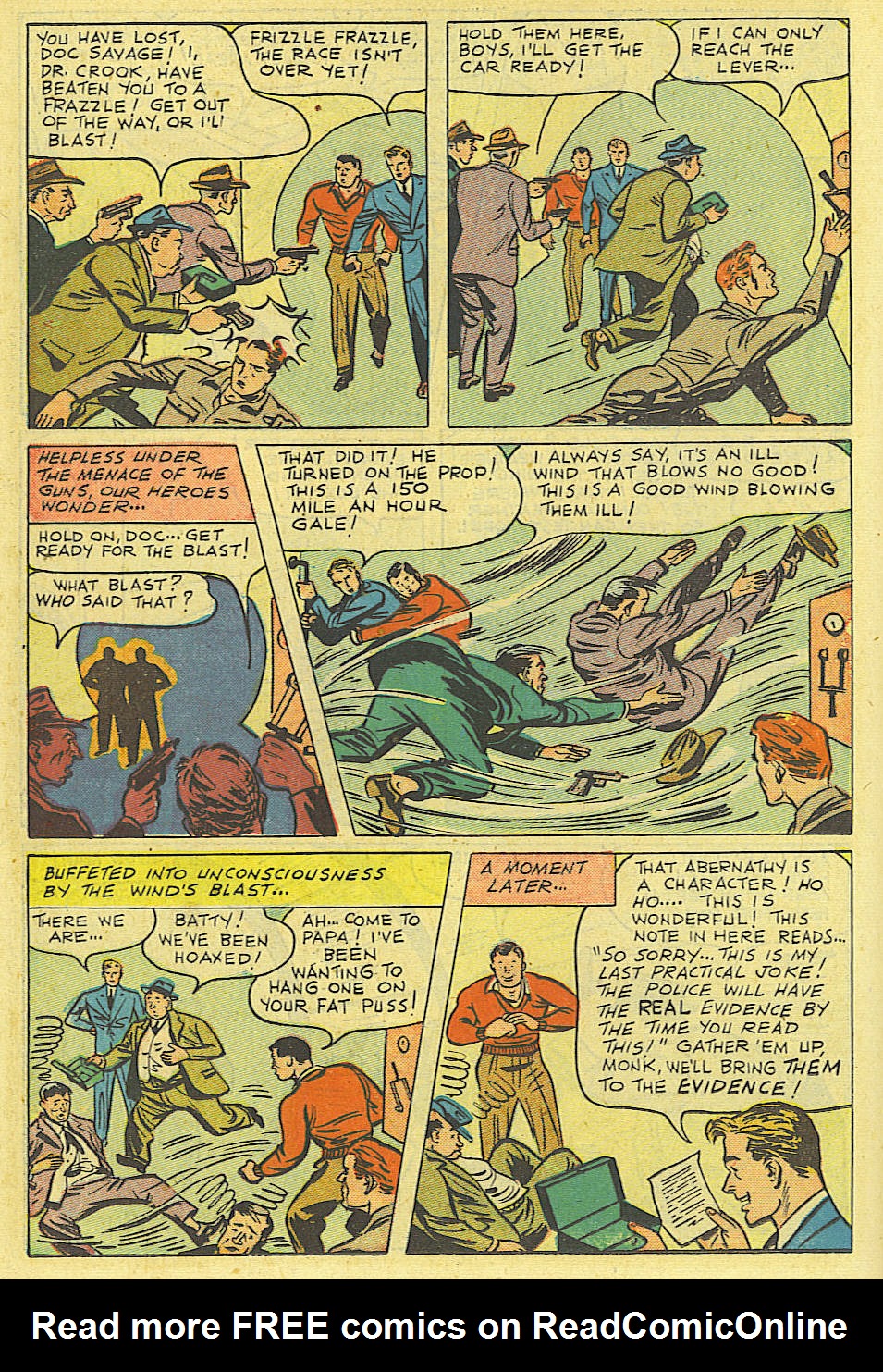 Read online Shadow Comics comic -  Issue #66 - 22