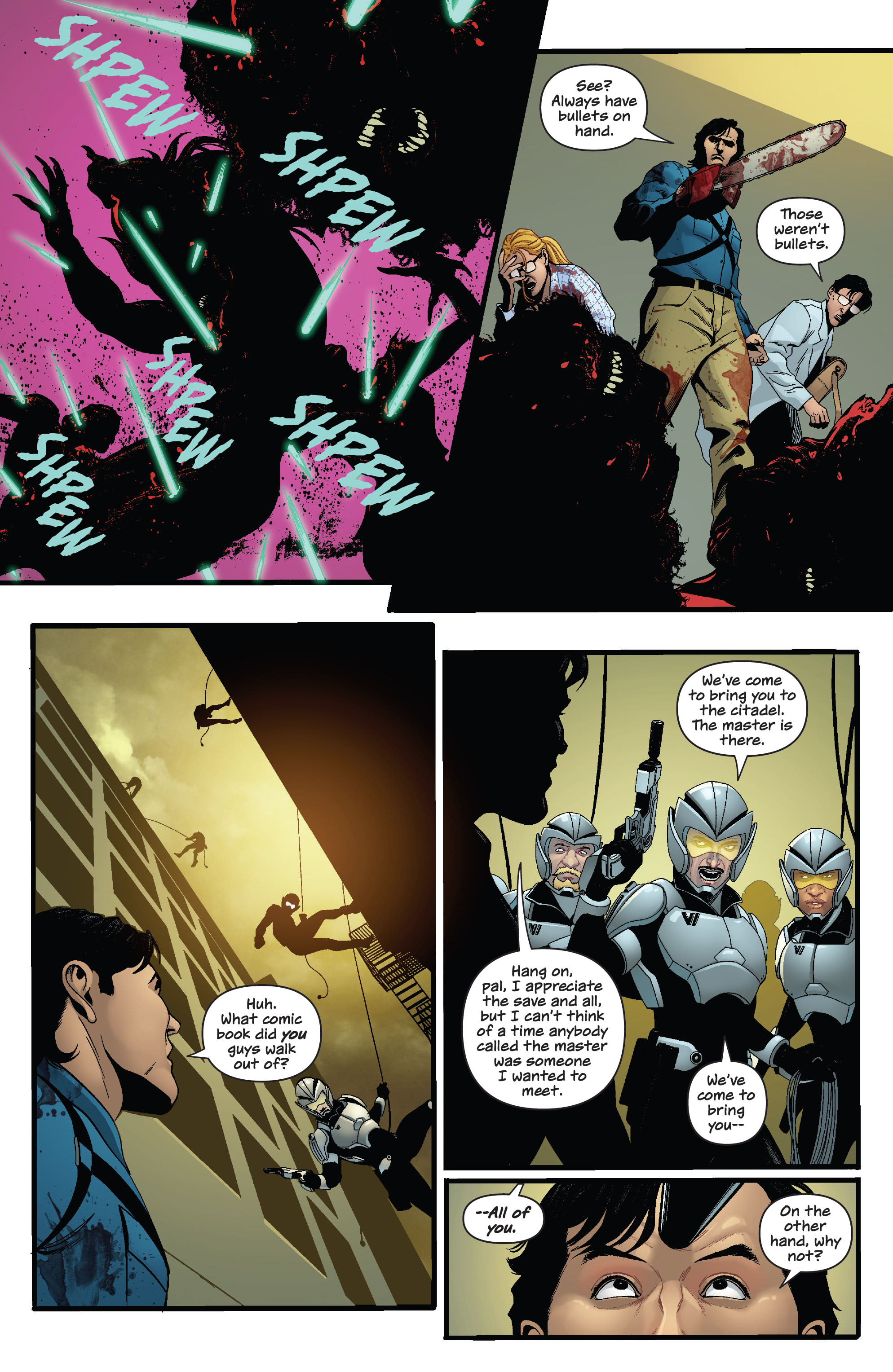 Read online Army of Darkness Vs. Reanimator: Necronomicon Rising comic -  Issue #3 - 19