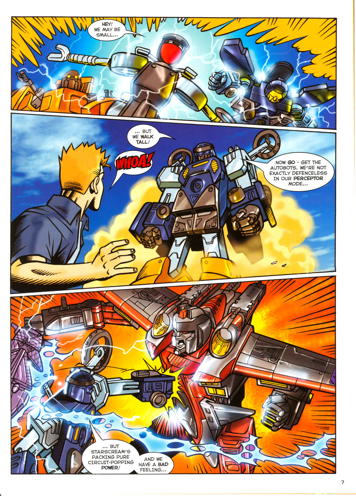 Read online Transformers: Armada (2003) comic -  Issue #7 - 6