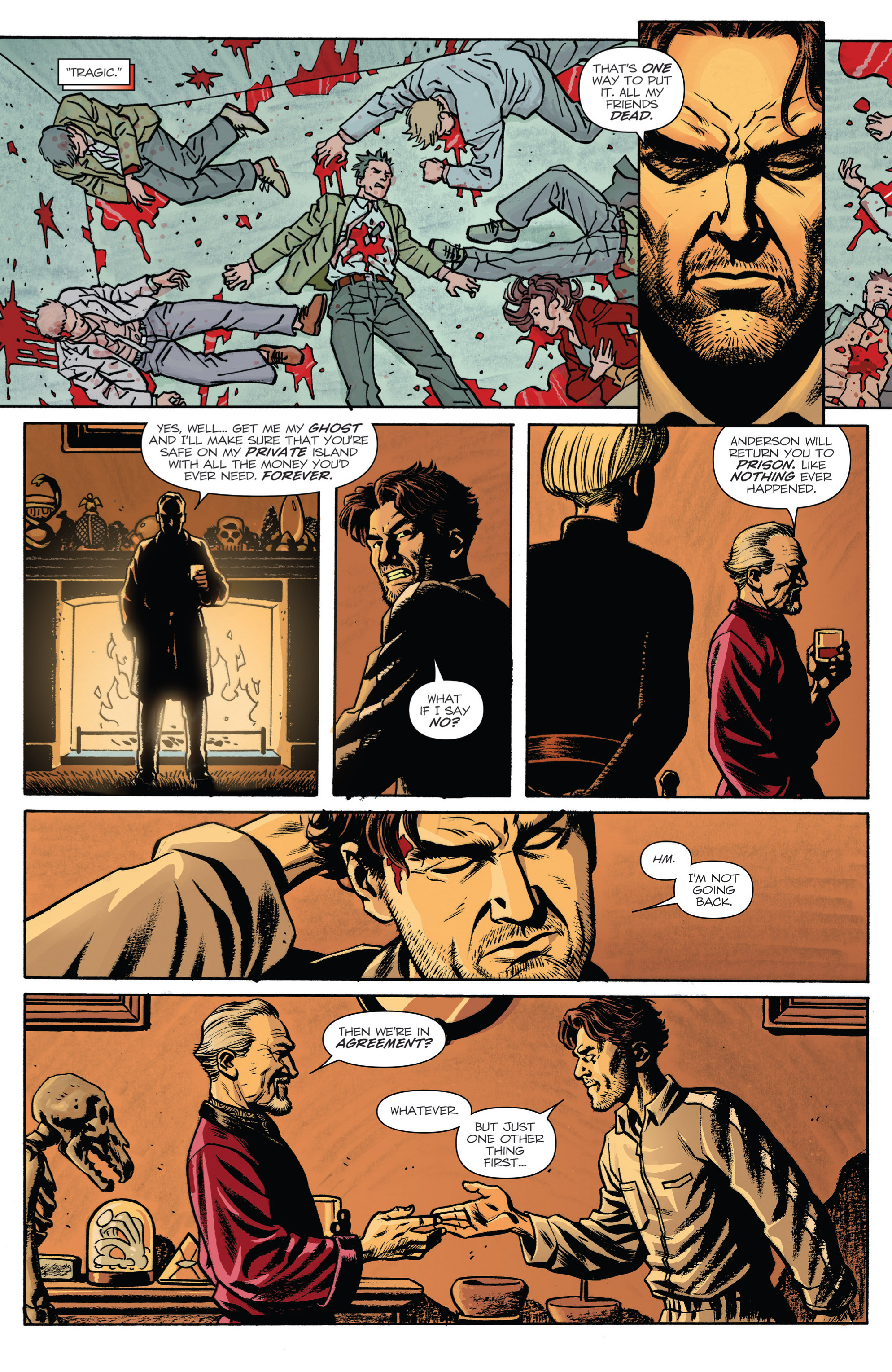 Read online Ghosted comic -  Issue #1 - 14