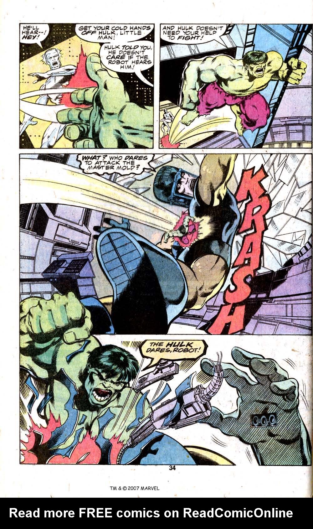 Read online The Incredible Hulk Annual comic -  Issue #7 - 36