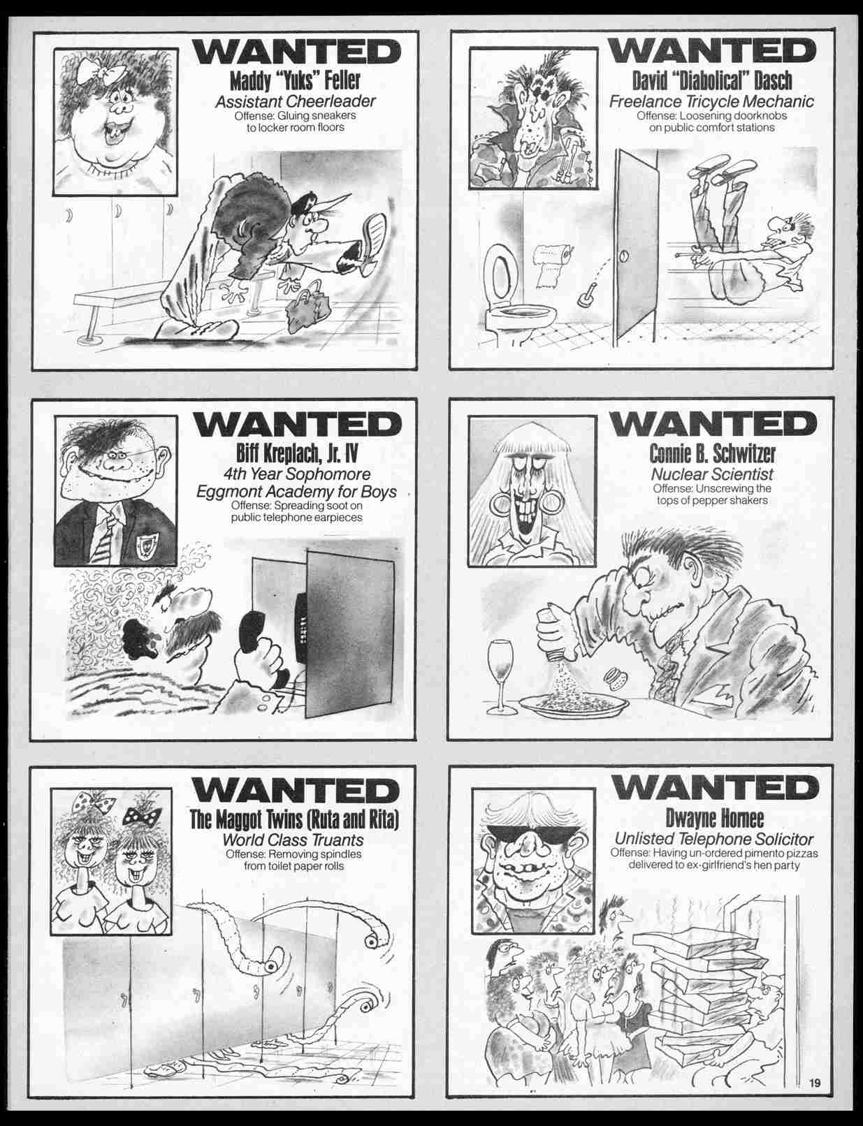 Read online MAD comic -  Issue #295 - 21