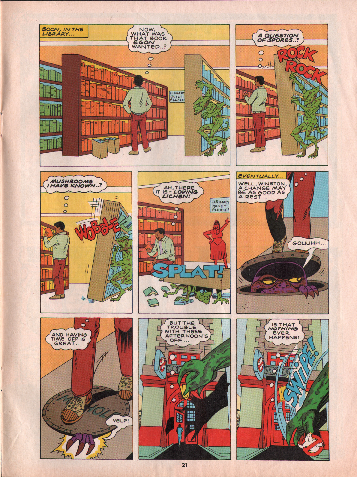 Read online The Real Ghostbusters comic -  Issue #5 - 21