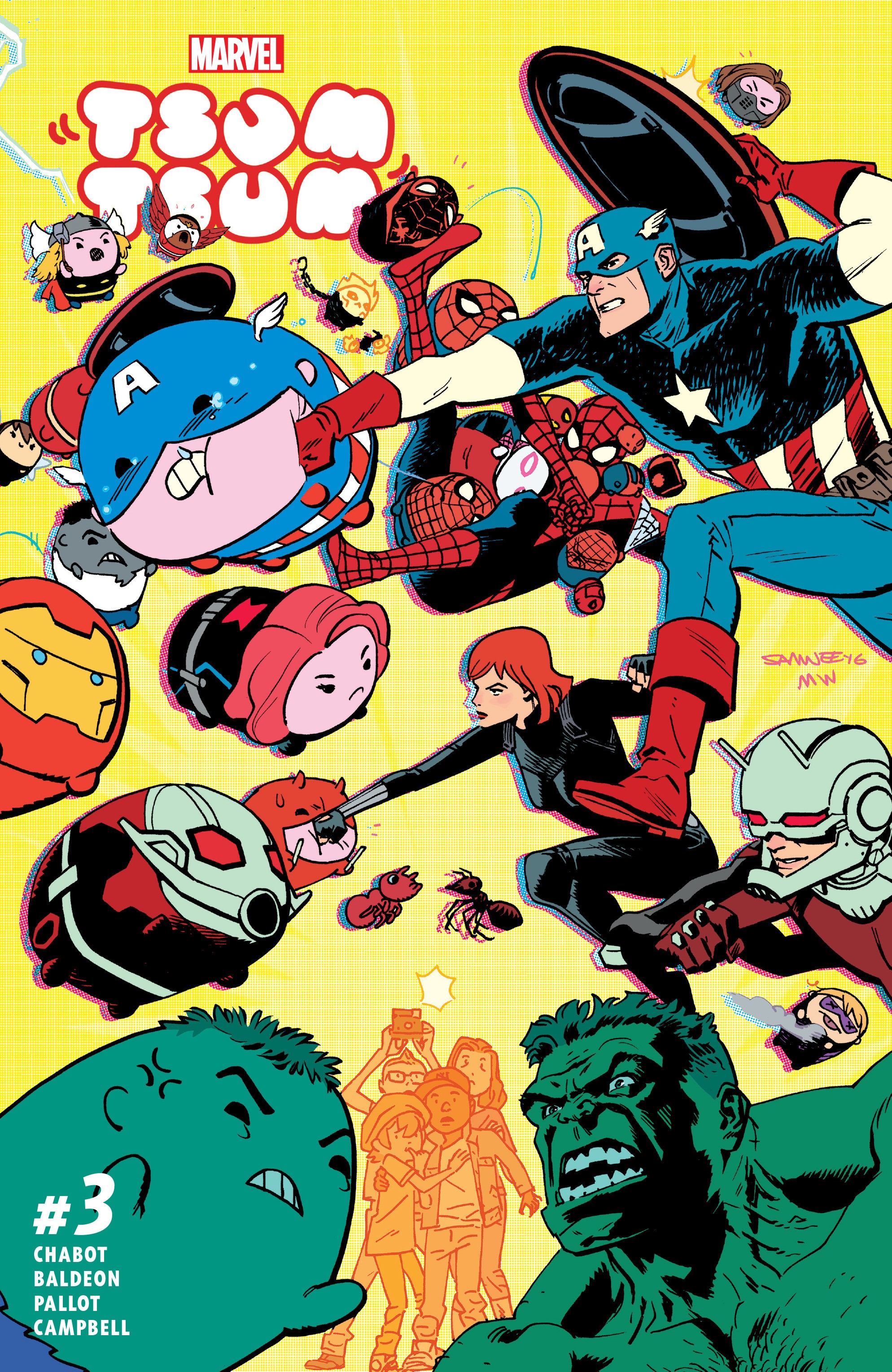 Read online Marvel Tsum Tsum comic -  Issue #3 - 1