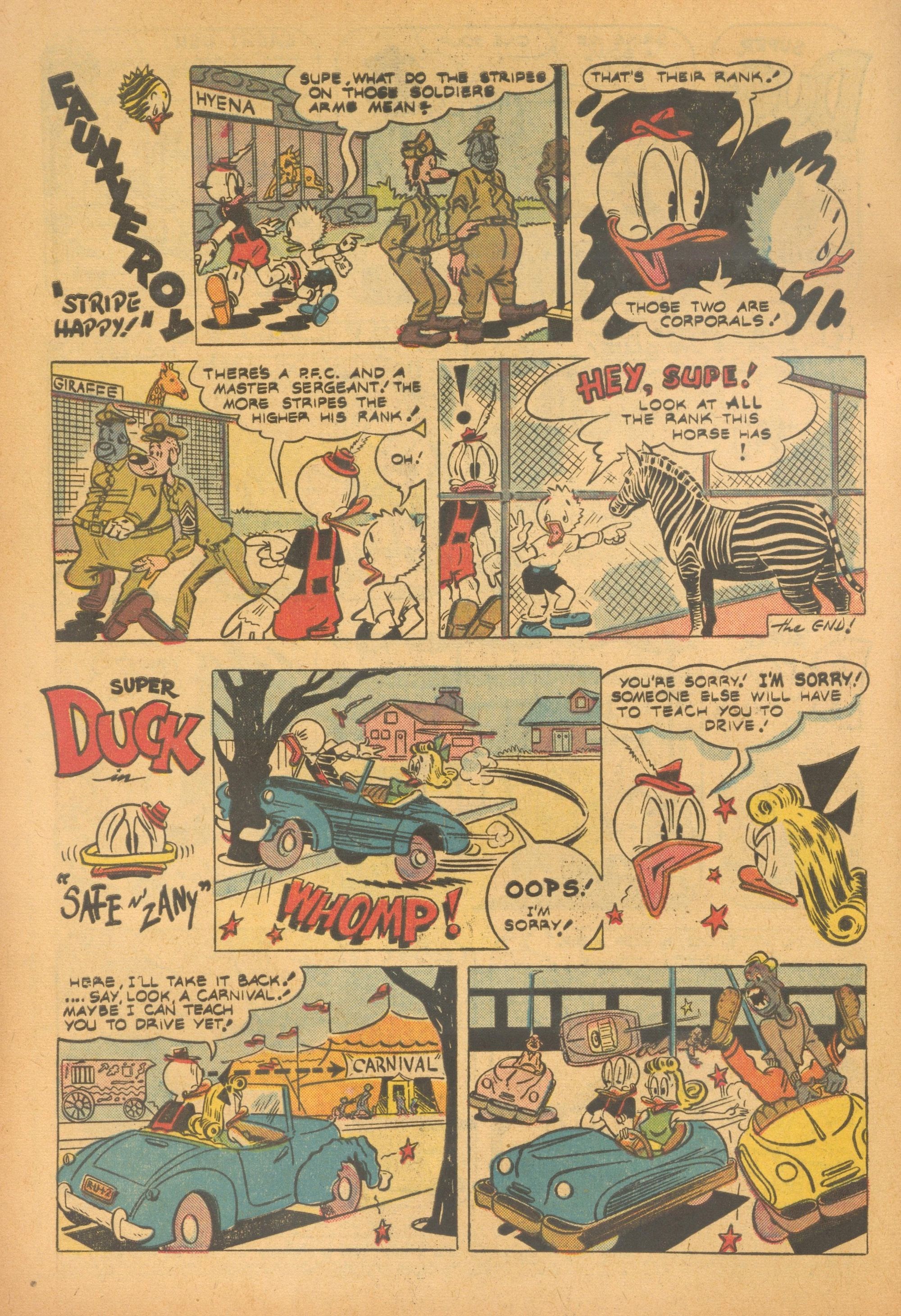 Read online Super Duck Comics comic -  Issue #60 - 4