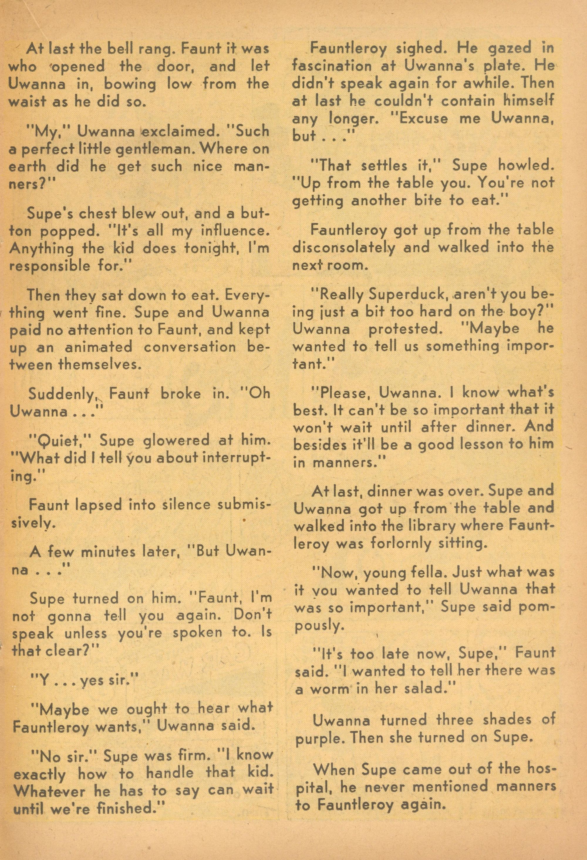 Read online Super Duck Comics comic -  Issue #58 - 19