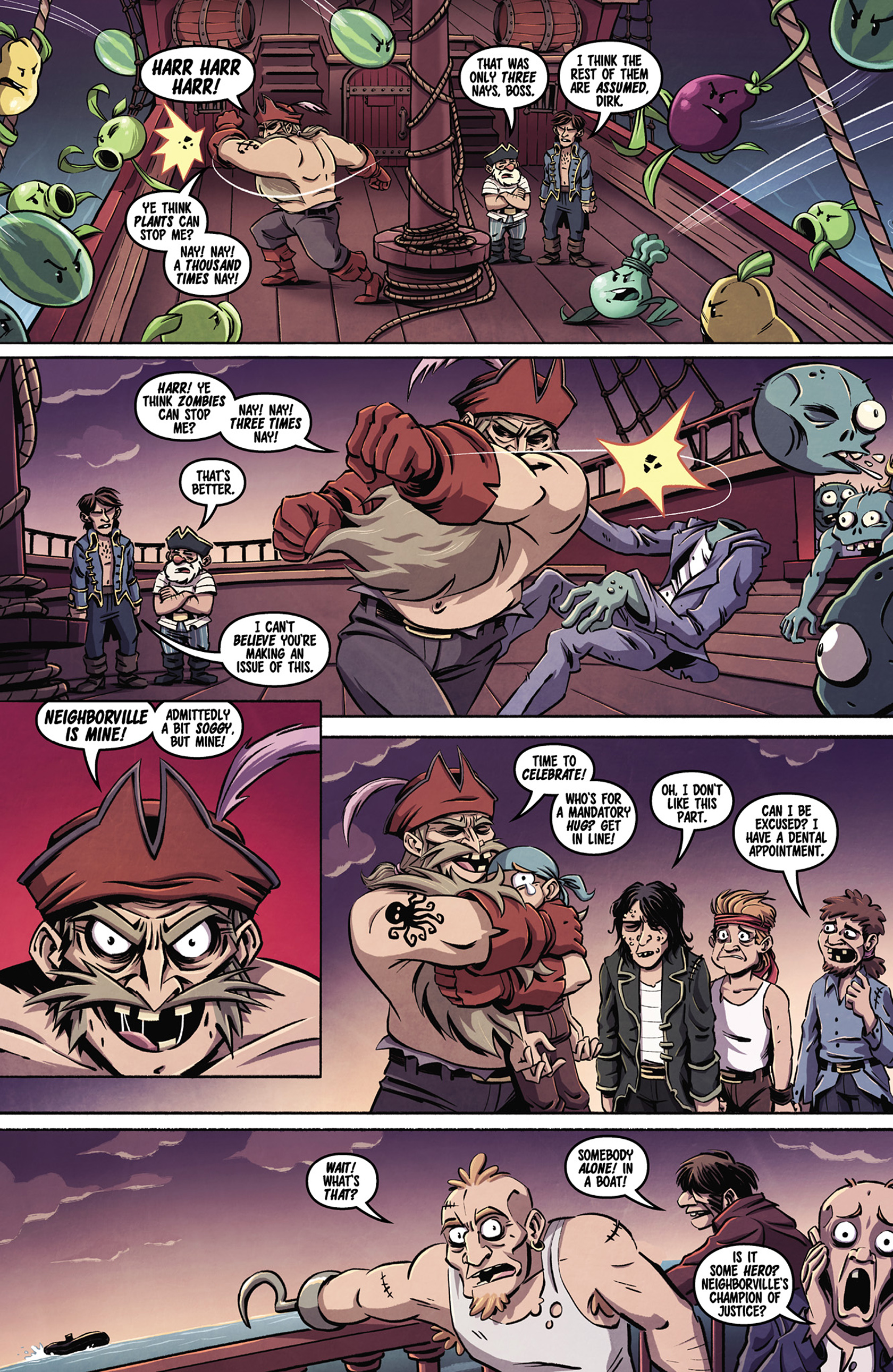 Read online Plants vs. Zombies: Grown Sweet Home comic -  Issue #4 - 25