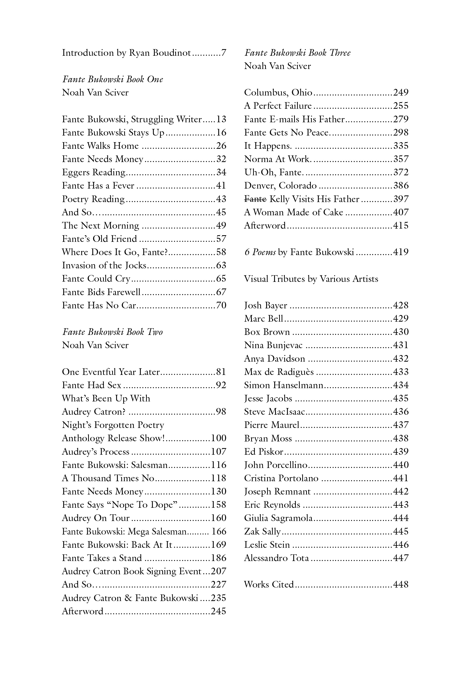Read online The Complete Works of Fante Bukowski comic -  Issue # TPB (Part 1) - 5