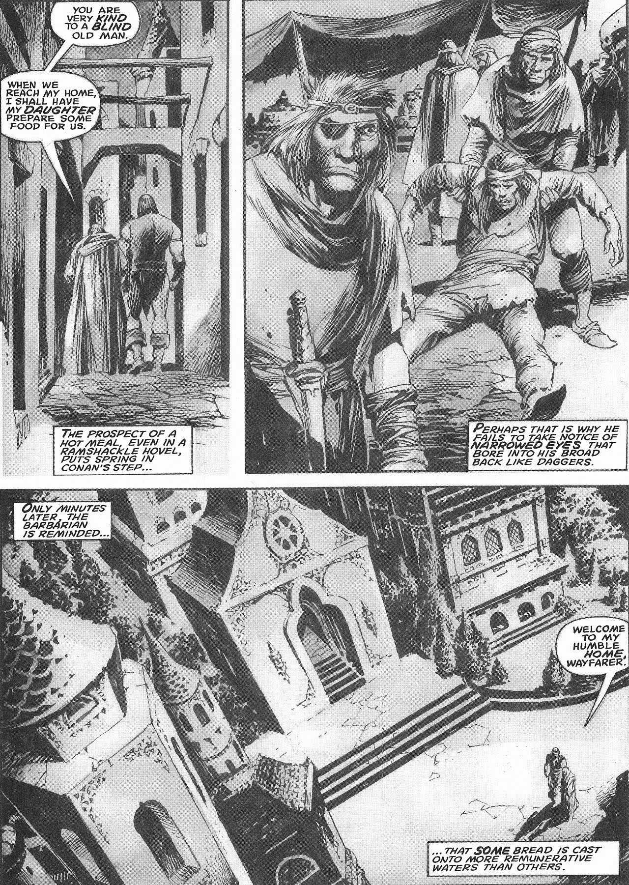 Read online The Savage Sword Of Conan comic -  Issue #207 - 29