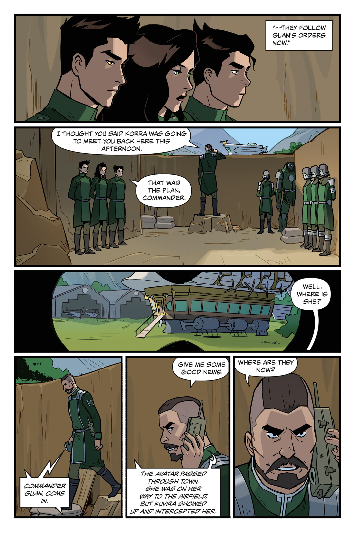 Read online Nickelodeon The Legend of Korra: Ruins of the Empire comic -  Issue # TPB 2 - 56