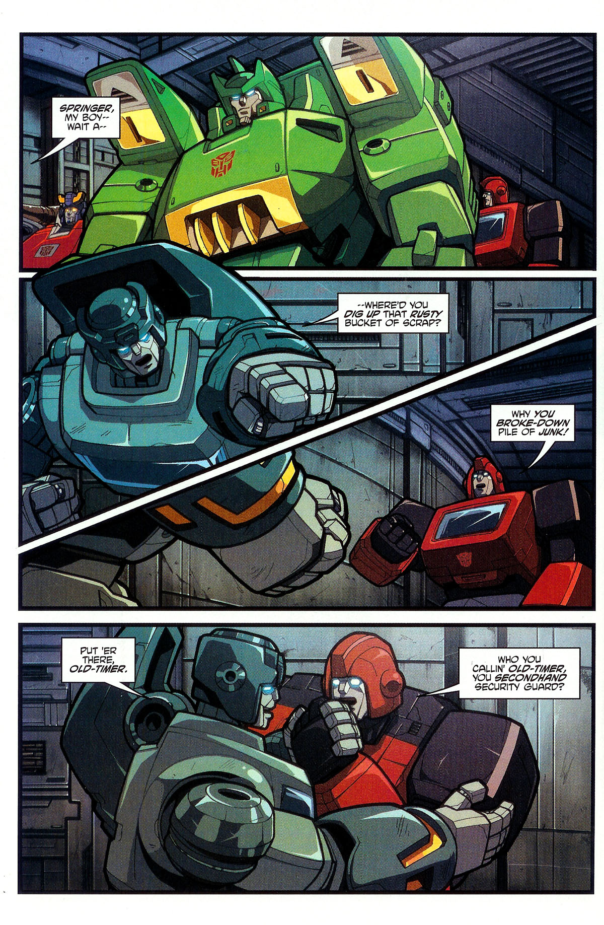 Read online Transformers: Generation 1 (2003) comic -  Issue #4 - 23