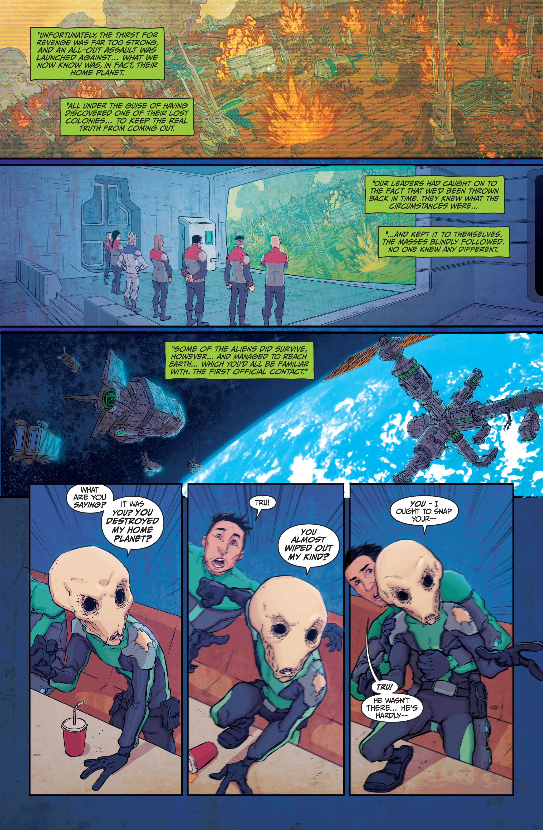 Read online Exilium comic -  Issue #6 - 19