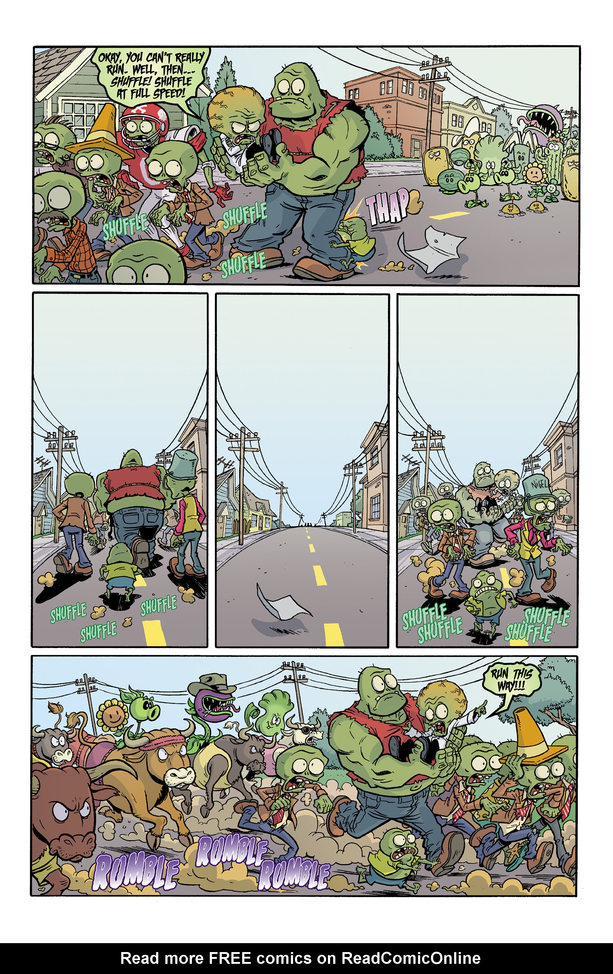 Read online Plants vs. Zombies: Boom Boom Mushroom comic -  Issue #12 - 21