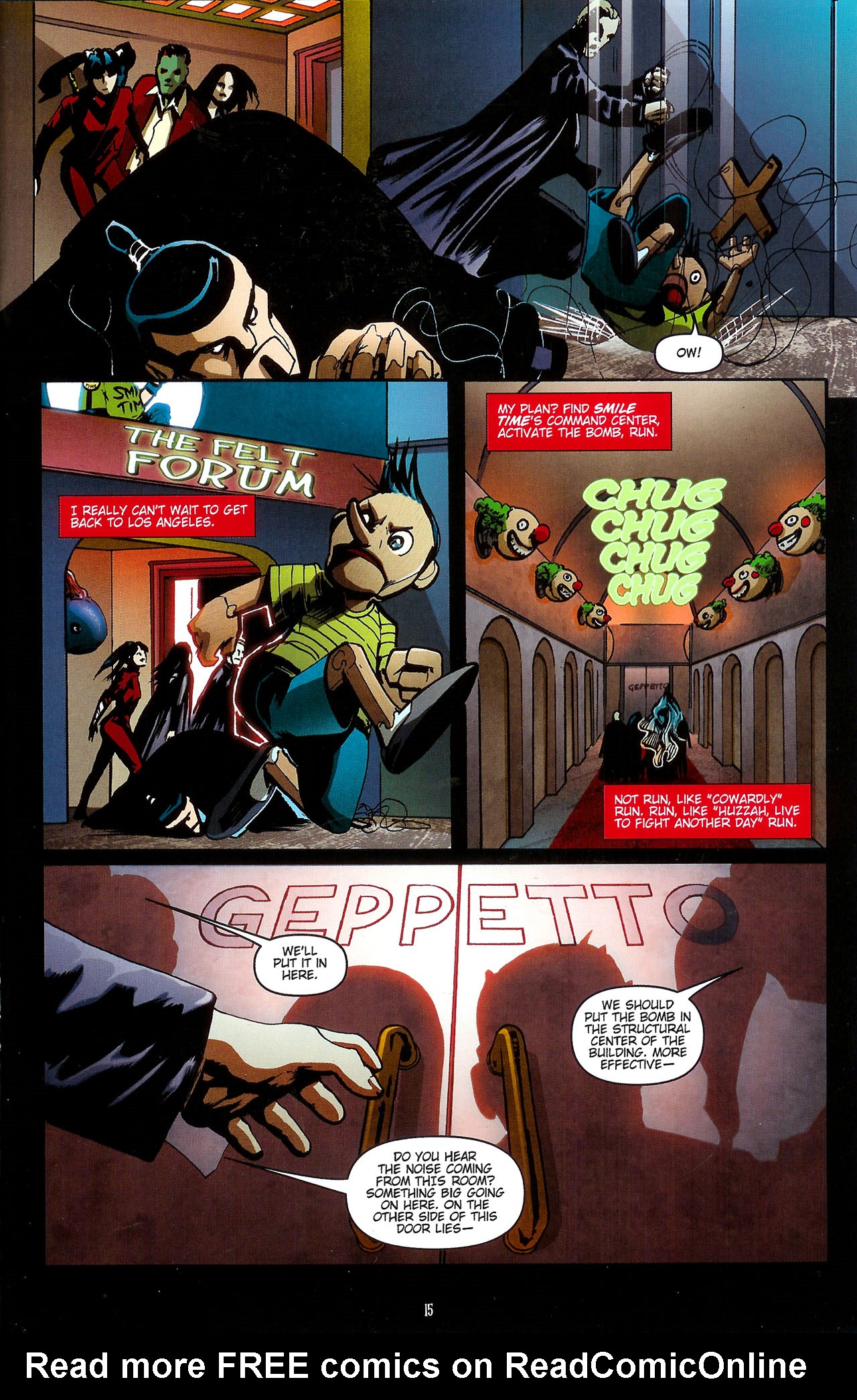 Read online Spike: Shadow Puppets comic -  Issue #2 - 17