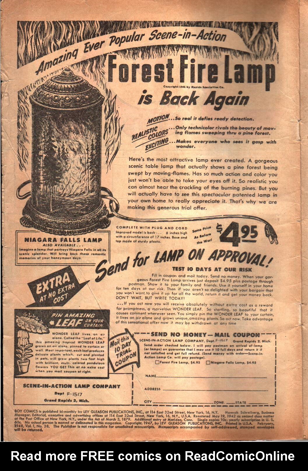 Read online Boy Comics comic -  Issue #38 - 2