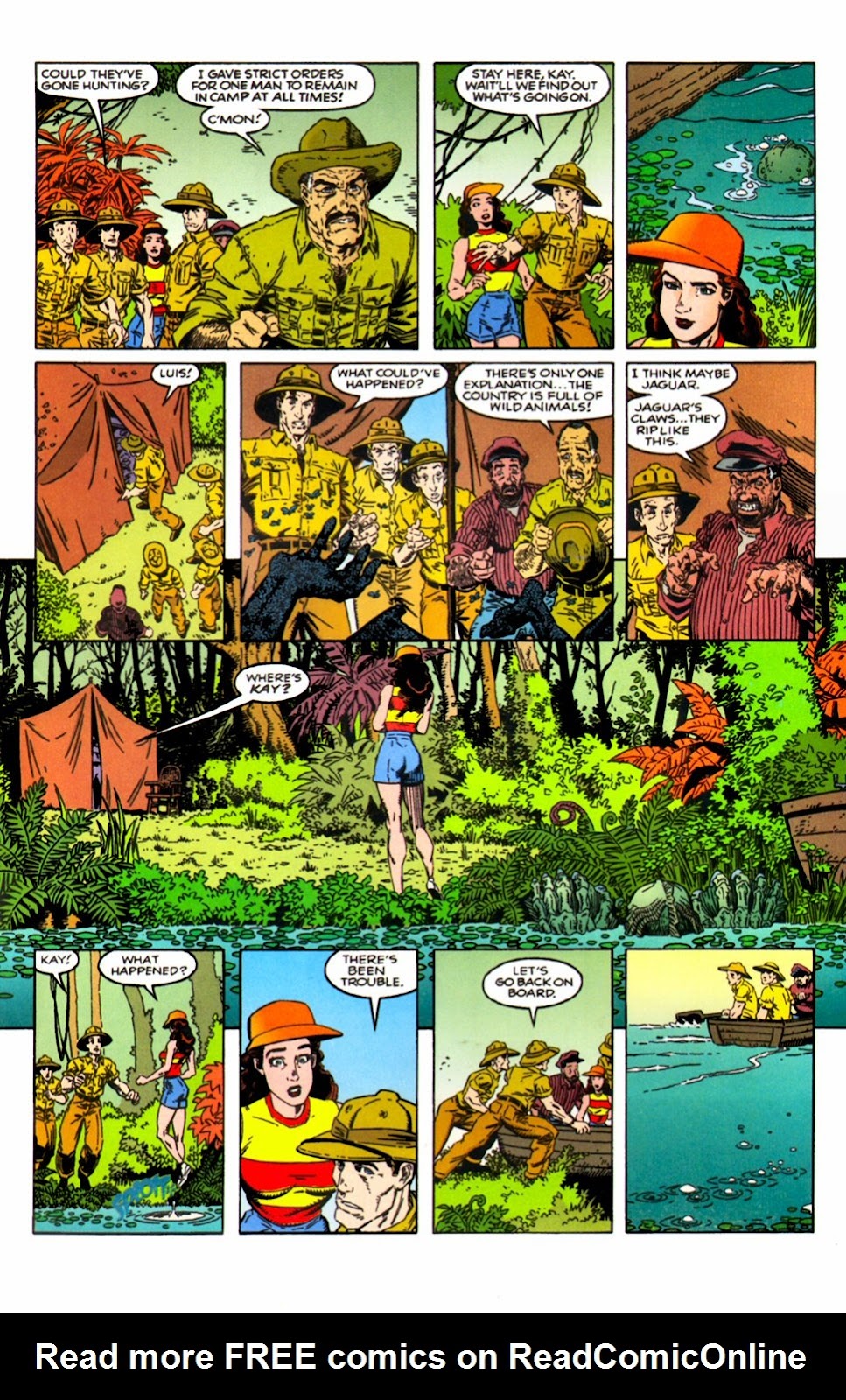 Read Creature From The Black Lagoon Issue Full Online Page 11