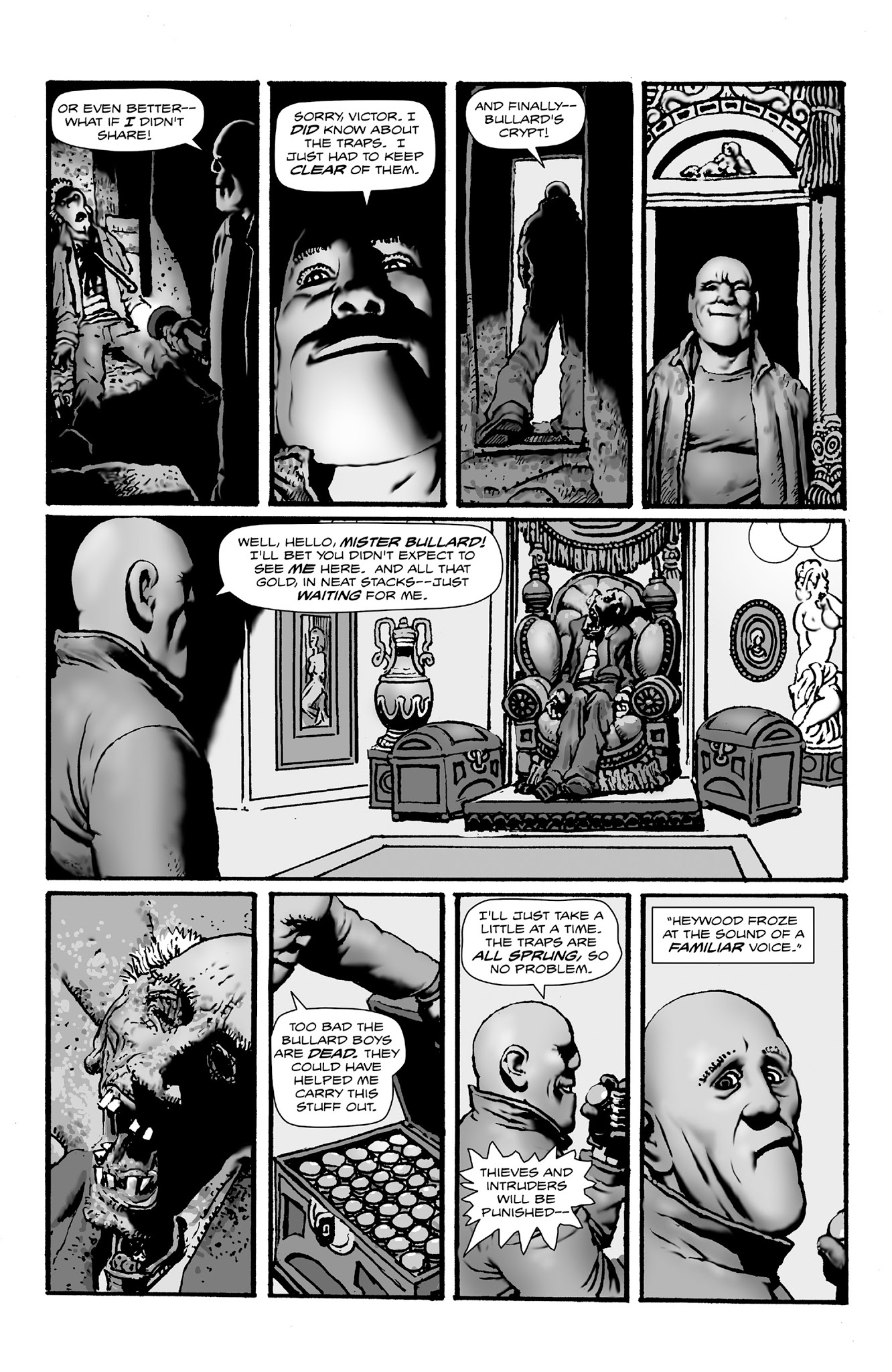 Read online Shadows on the Grave comic -  Issue #7 - 9