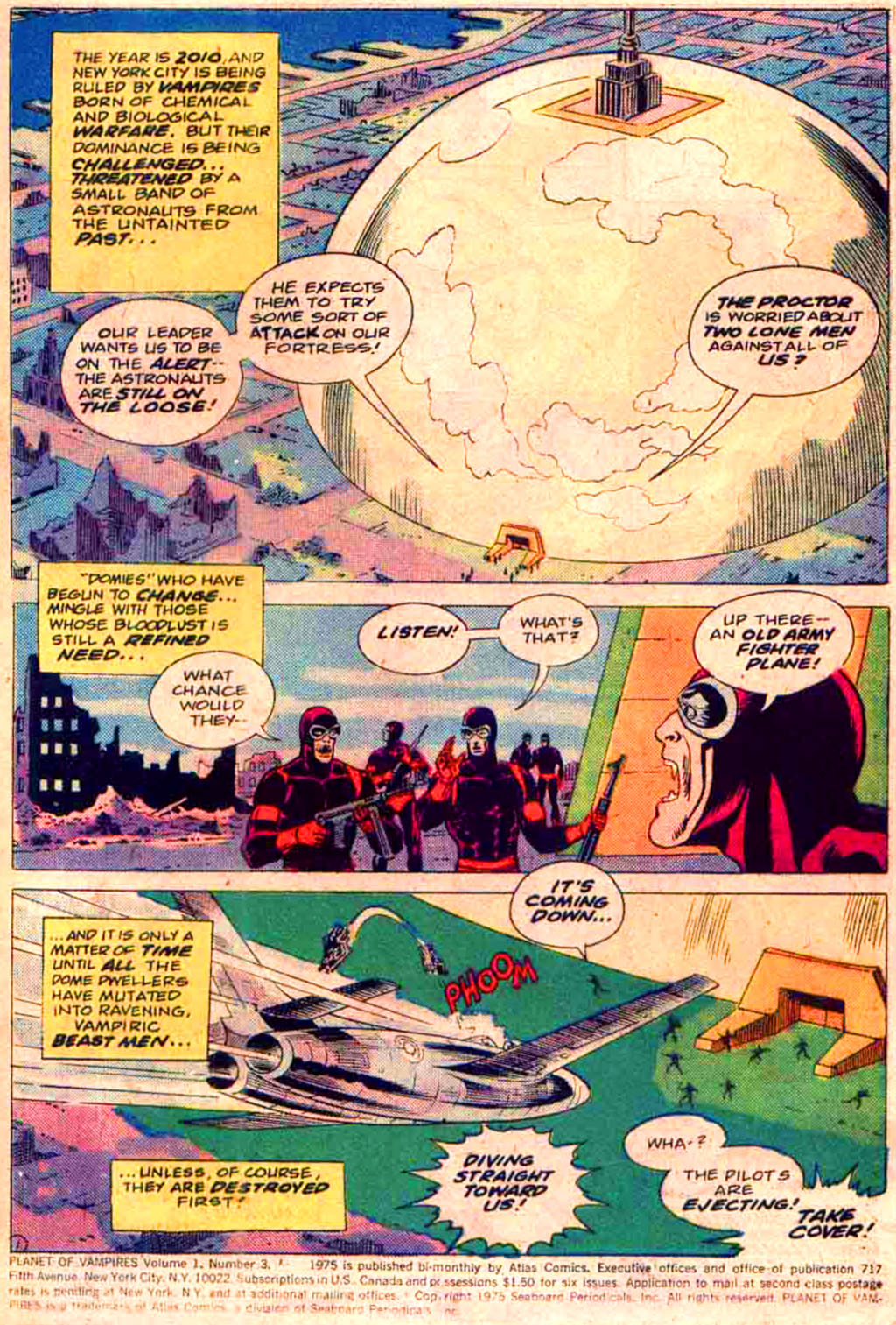 Read online Planet of Vampires comic -  Issue #3 - 2