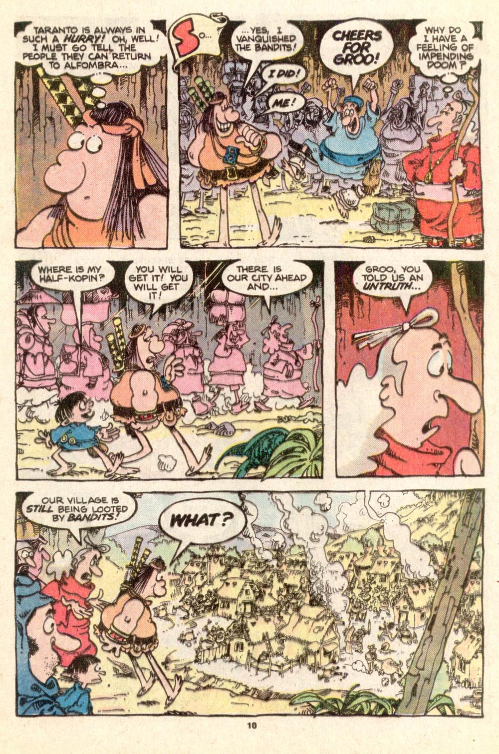 Read online Sergio Aragonés Groo the Wanderer comic -  Issue #25 - 10
