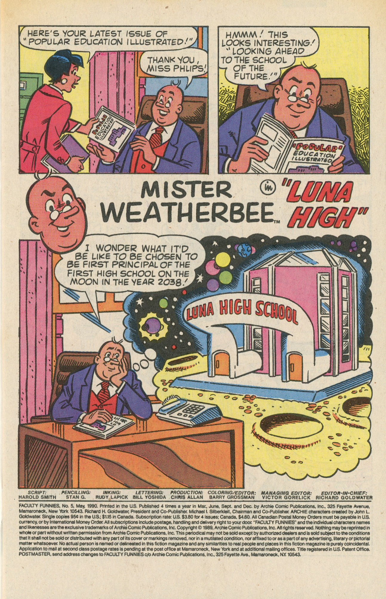 Read online Faculty Funnies comic -  Issue #5 - 3