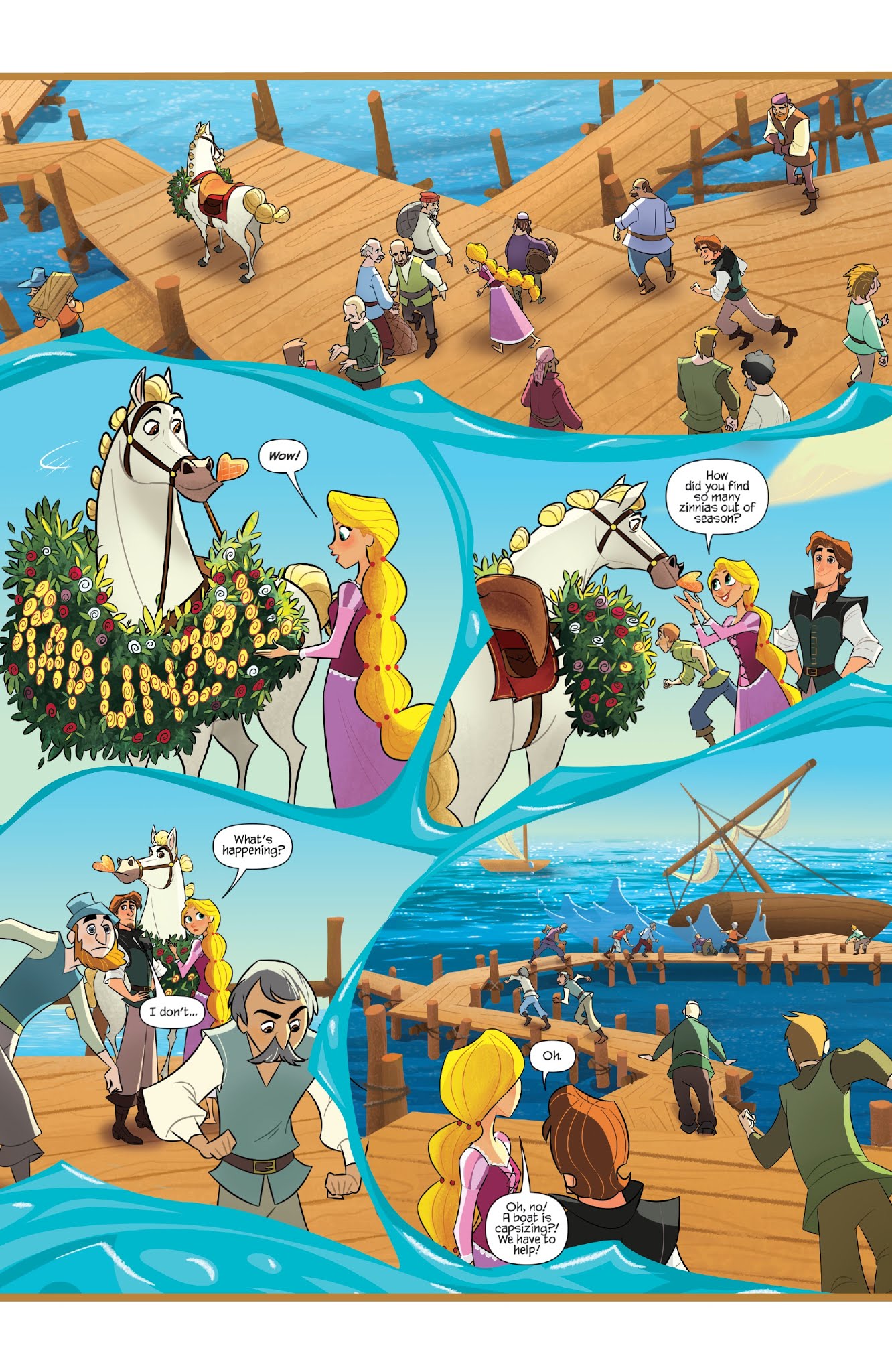 Read online Tangled: The Series: Hair-Raising Adventures comic -  Issue #3 - 8