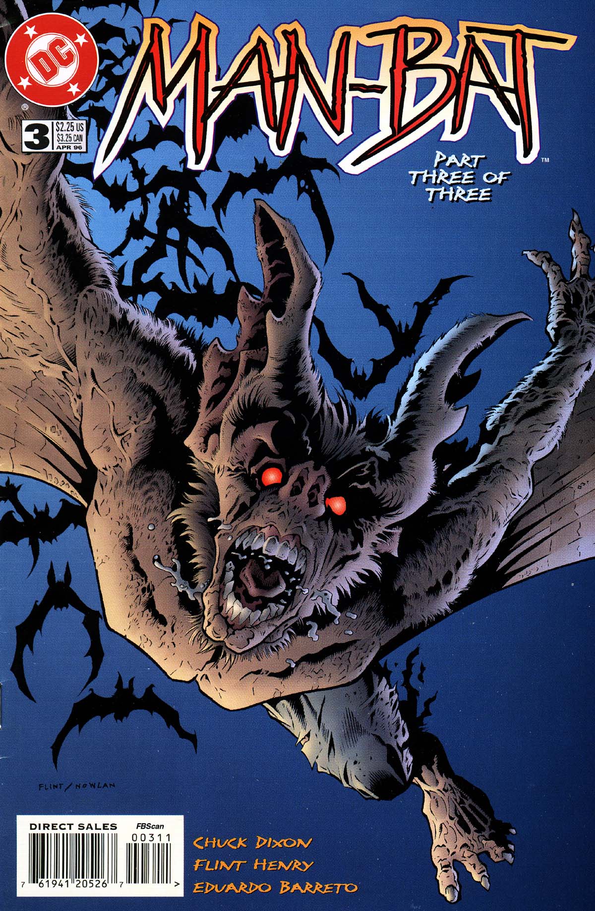 Read online Man-Bat (1996) comic -  Issue #3 - 1