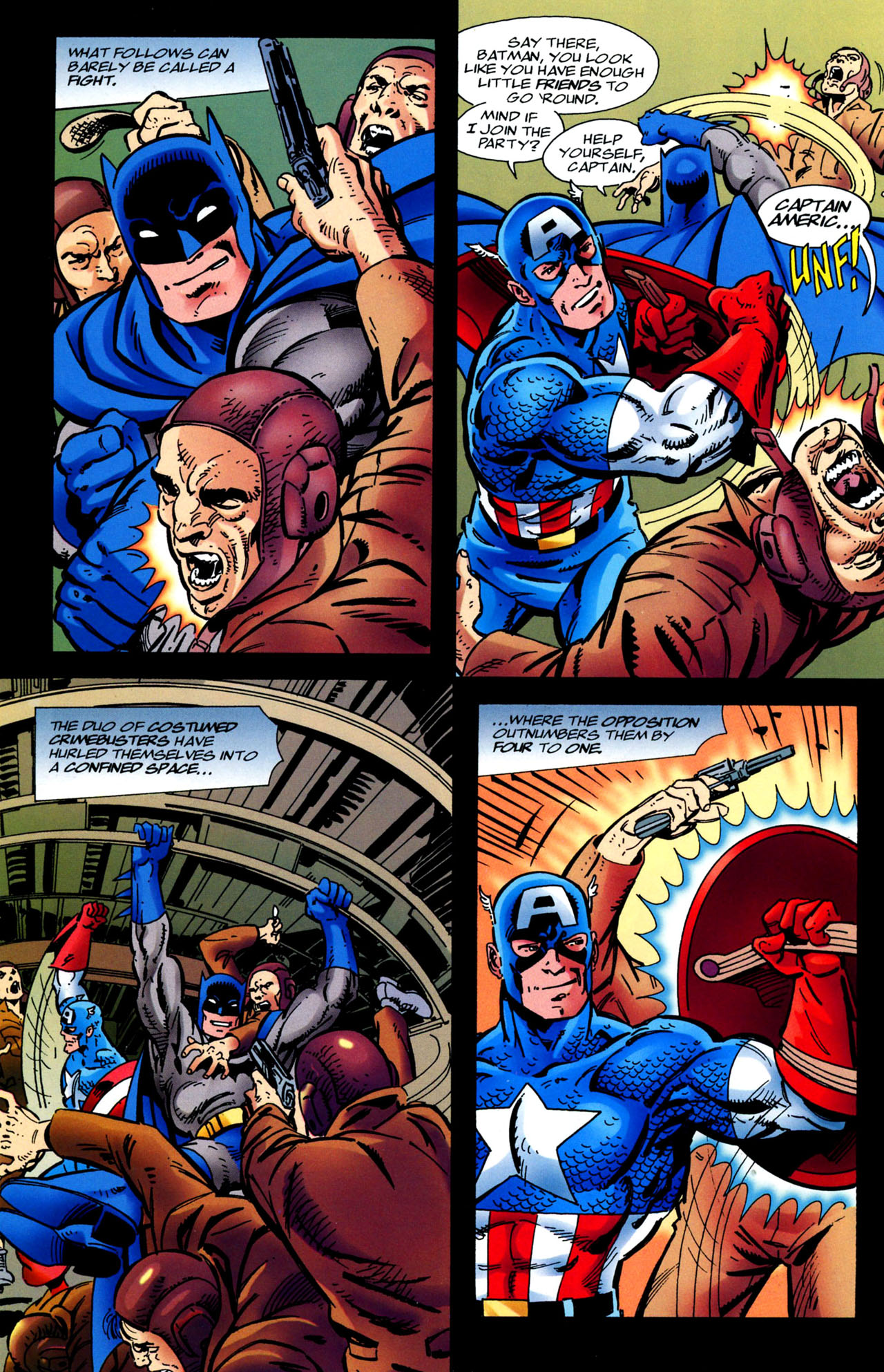 Read online Batman/Captain America comic -  Issue # Full - 19
