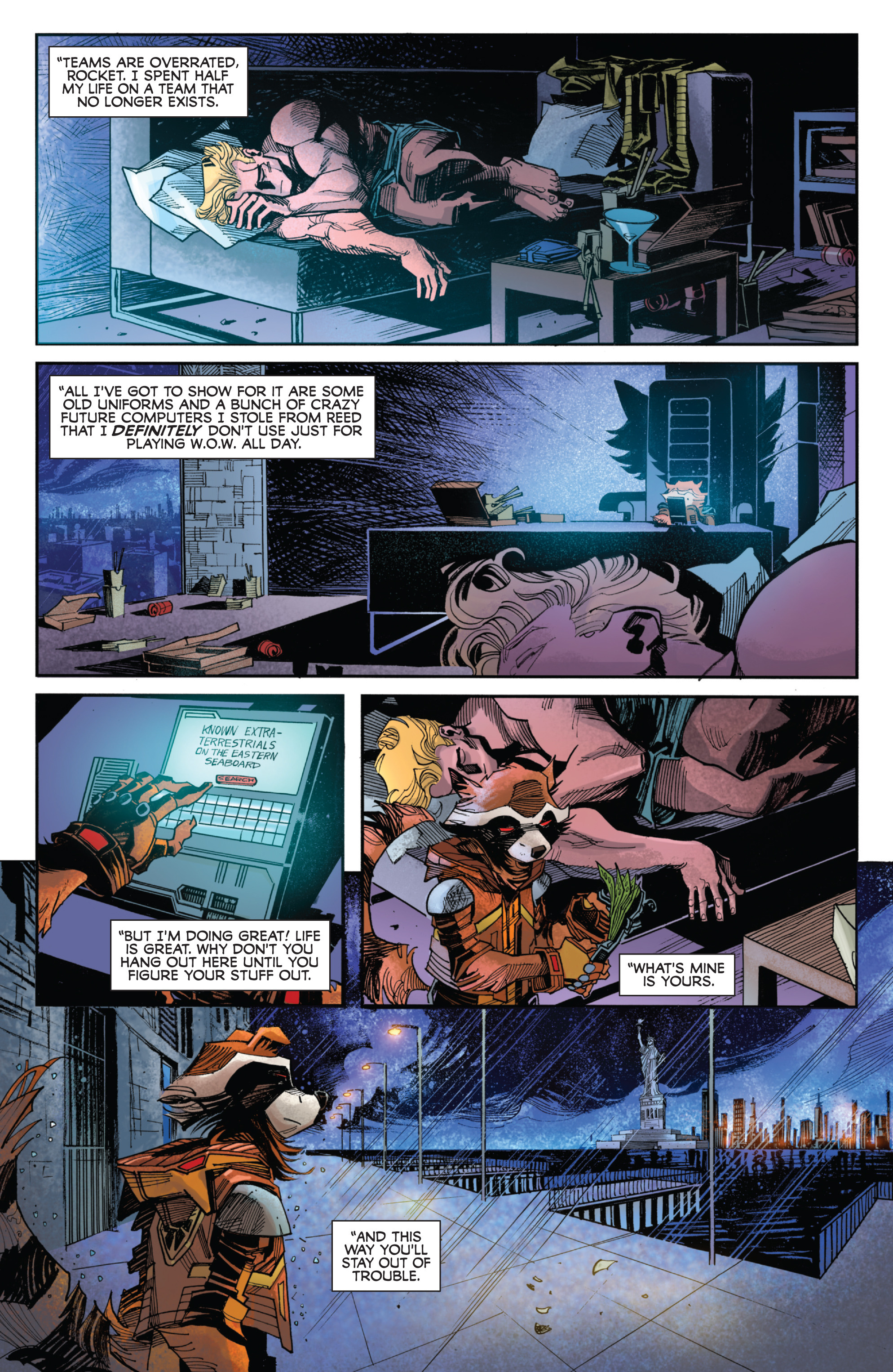 Read online Rocket Raccoon (2016) comic -  Issue #1 - 16