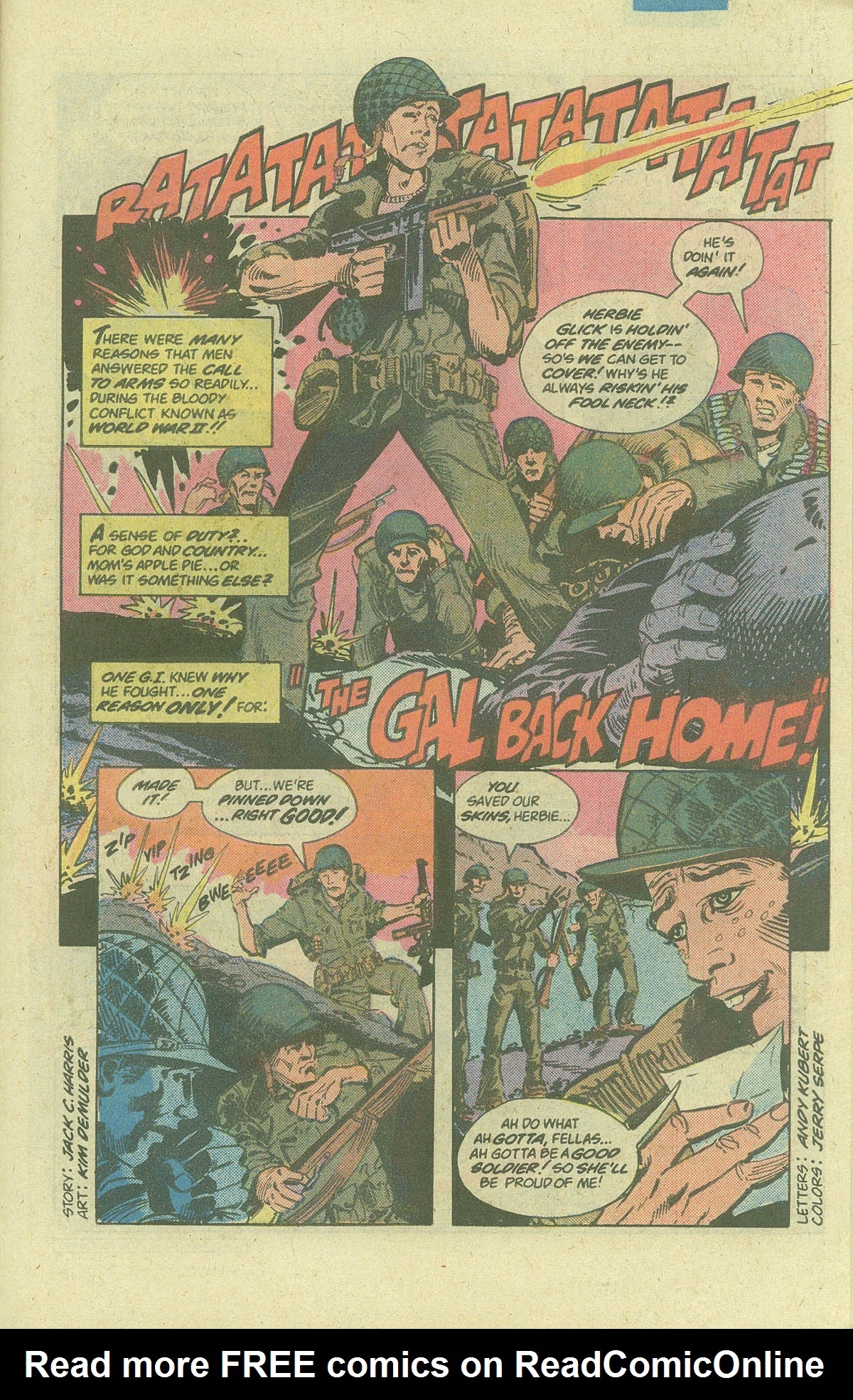 Read online Sgt. Rock comic -  Issue #378 - 26