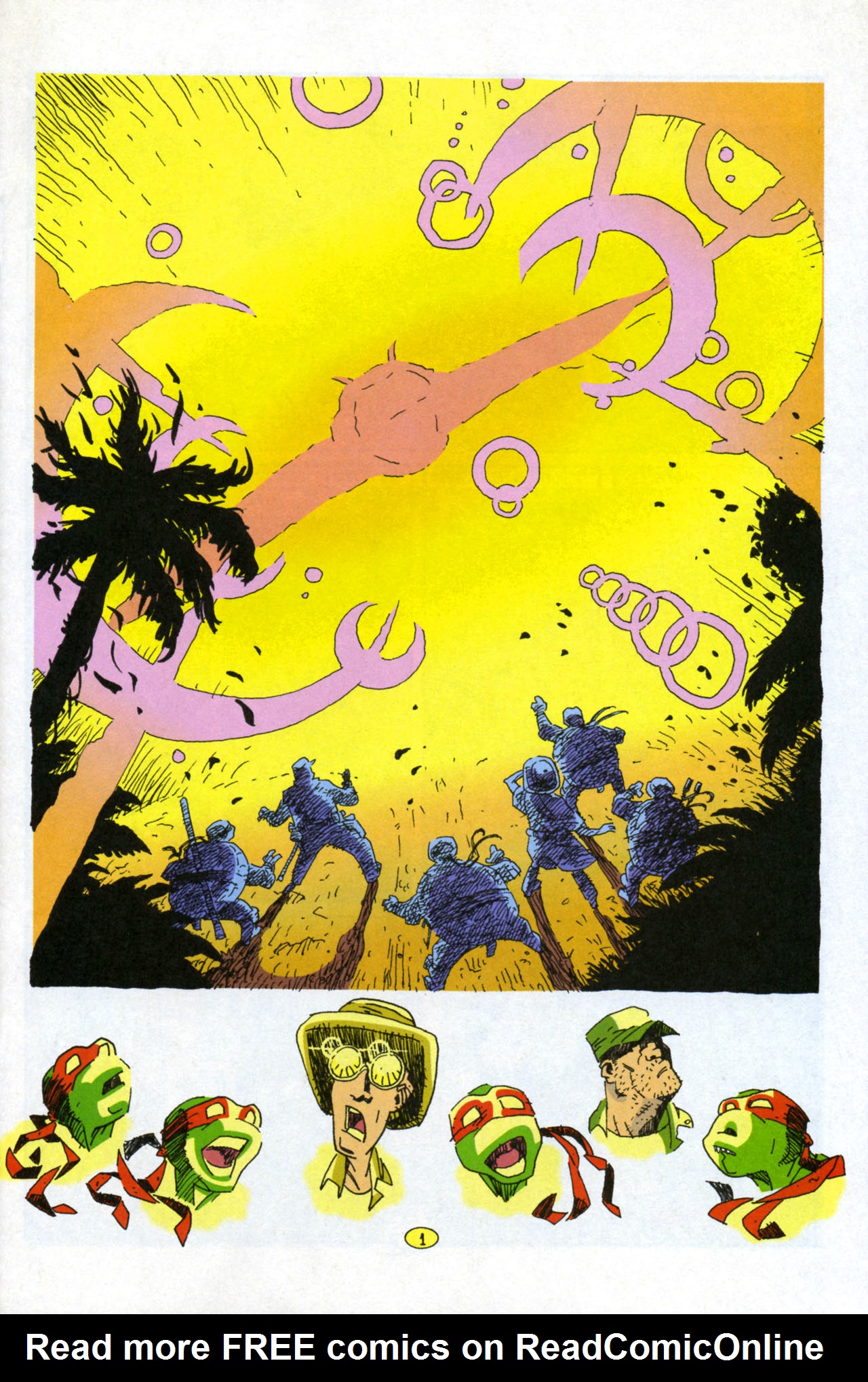 Read online Teenage Mutant Ninja Turtles/Flaming Carrot Crossover comic -  Issue #2 - 3