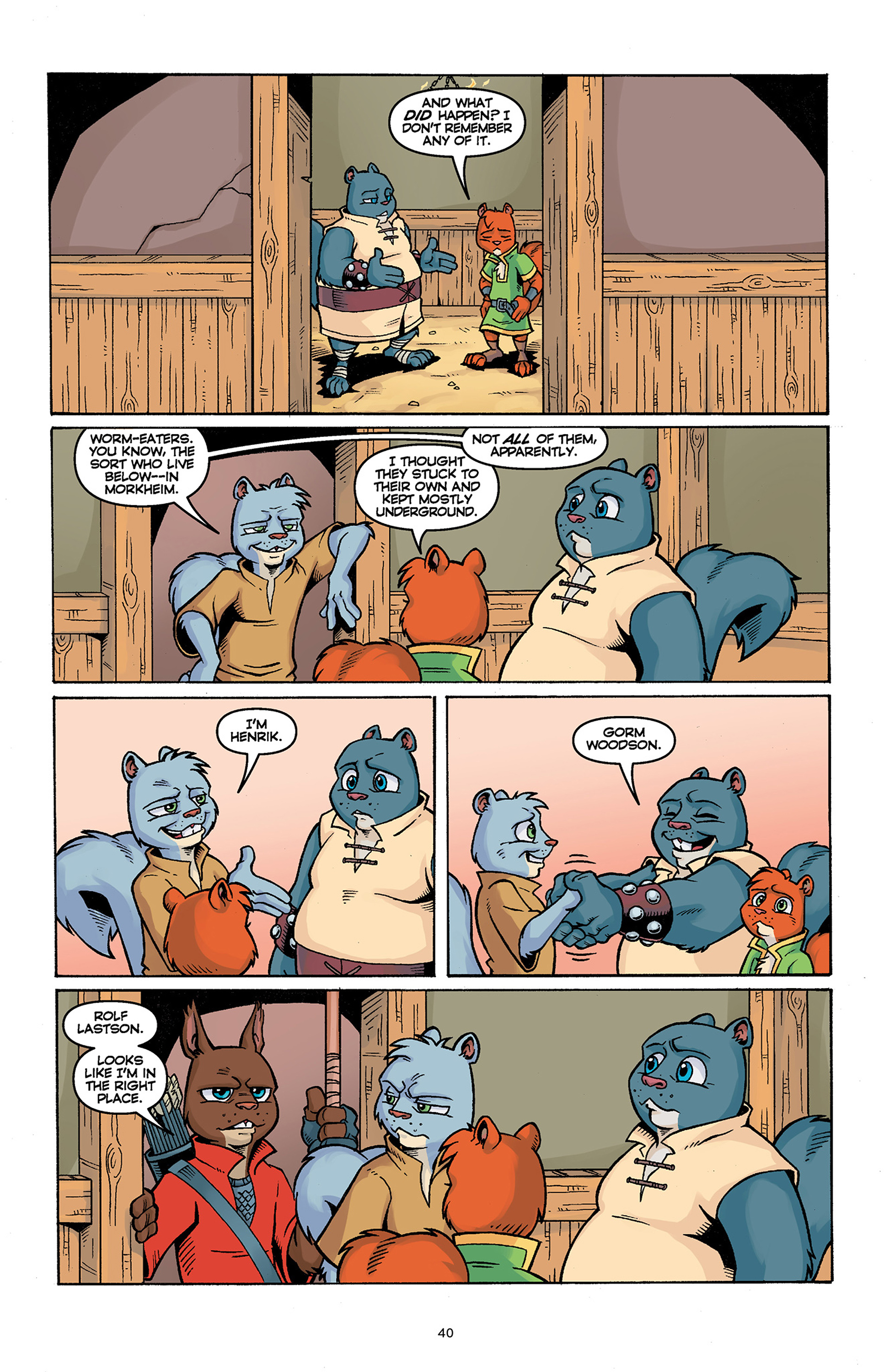 Read online Sons of Ashgard: Ill Met in Elmgard comic -  Issue # TPB (Part 1) - 41