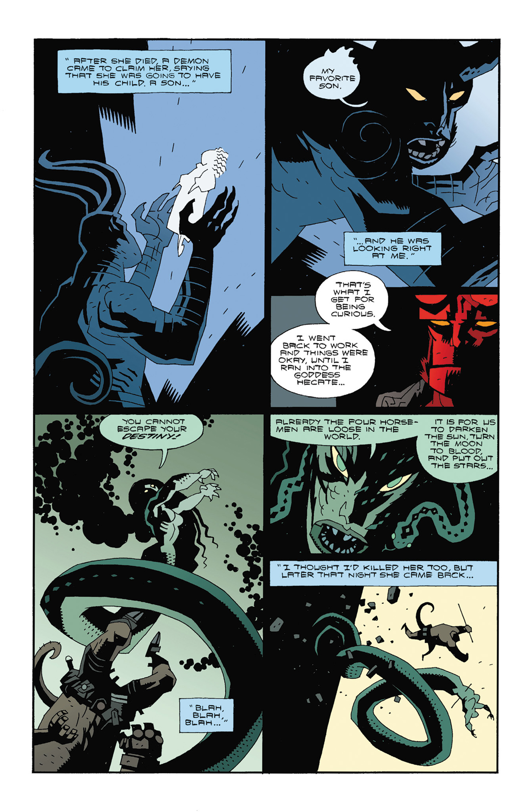 Read online Hellboy: The Right Hand of Doom comic -  Issue # TPB - 70