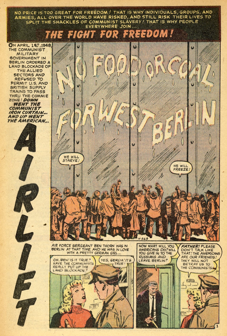 Read online War Comics comic -  Issue #40 - 16