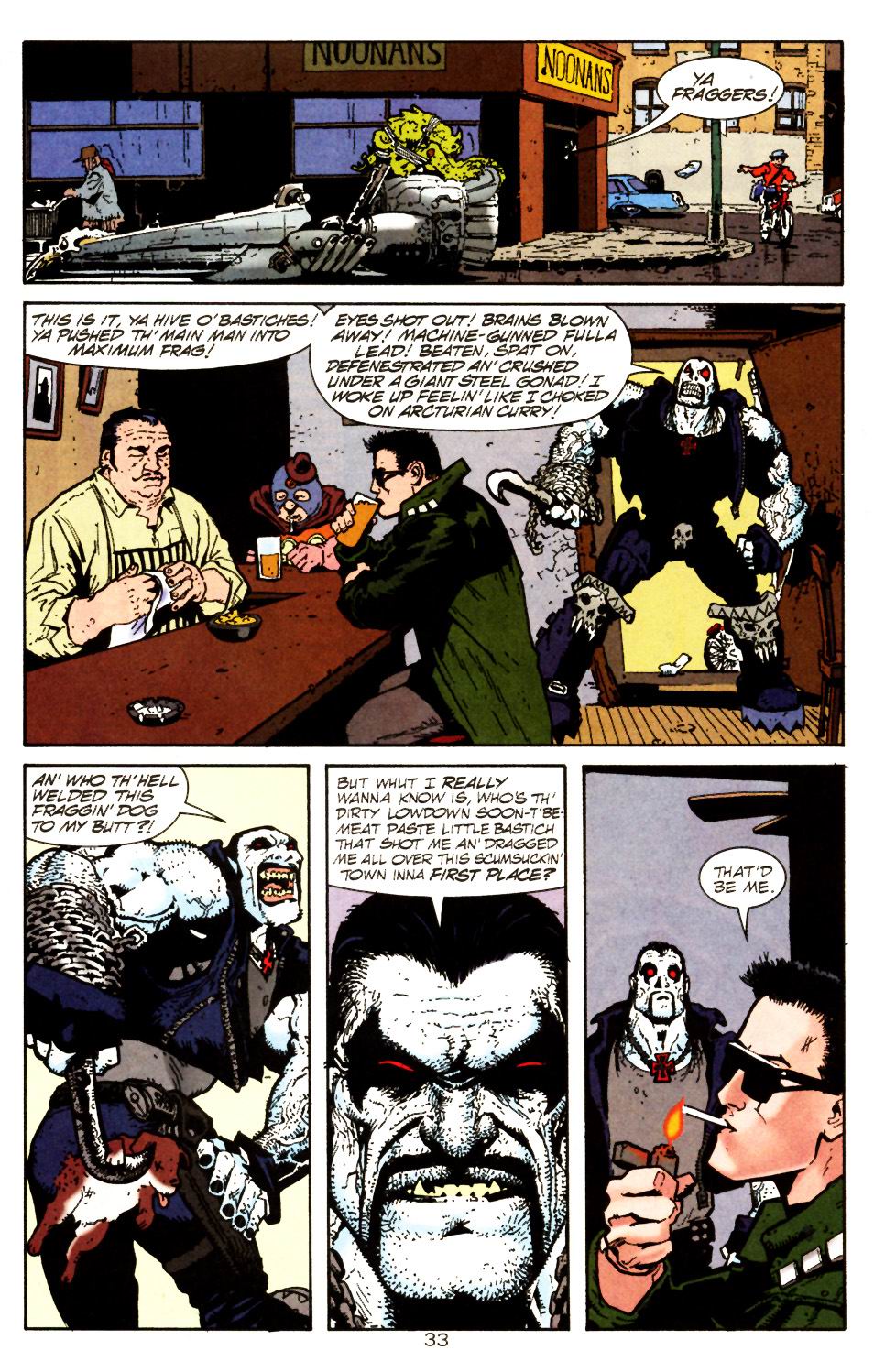 Read online Hitman/Lobo: That Stupid Bastich comic -  Issue # Full - 34