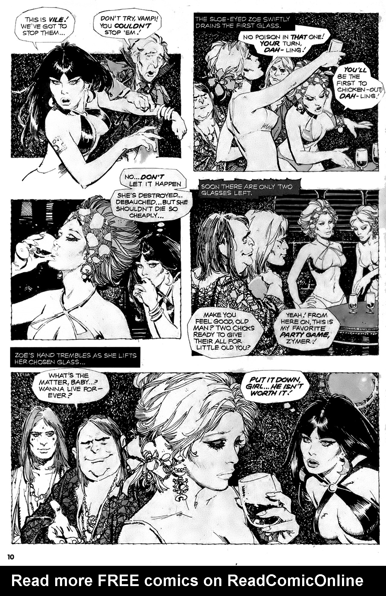 Read online Vampirella (1969) comic -  Issue #34 - 6