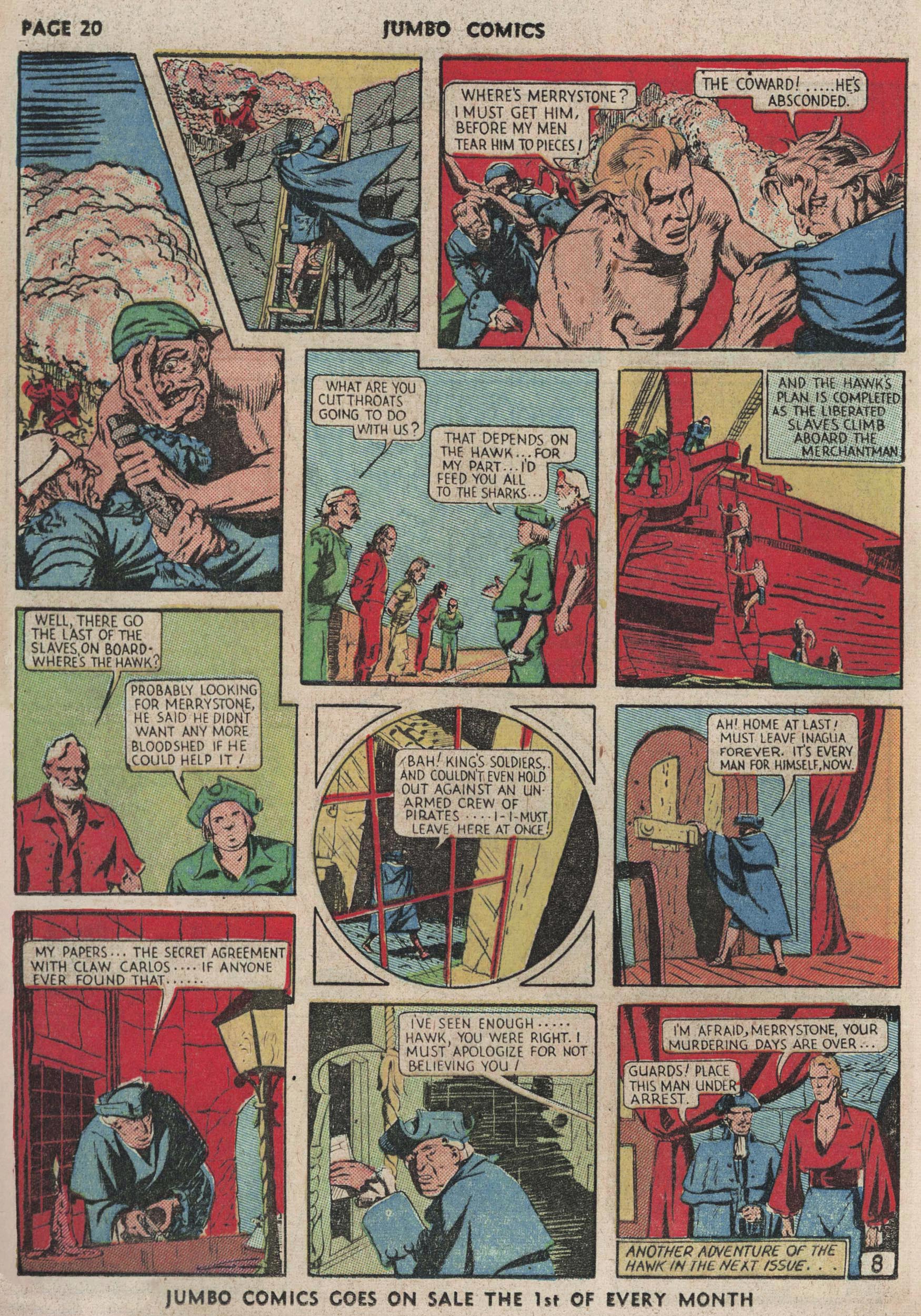 Read online Jumbo Comics comic -  Issue #16 - 22