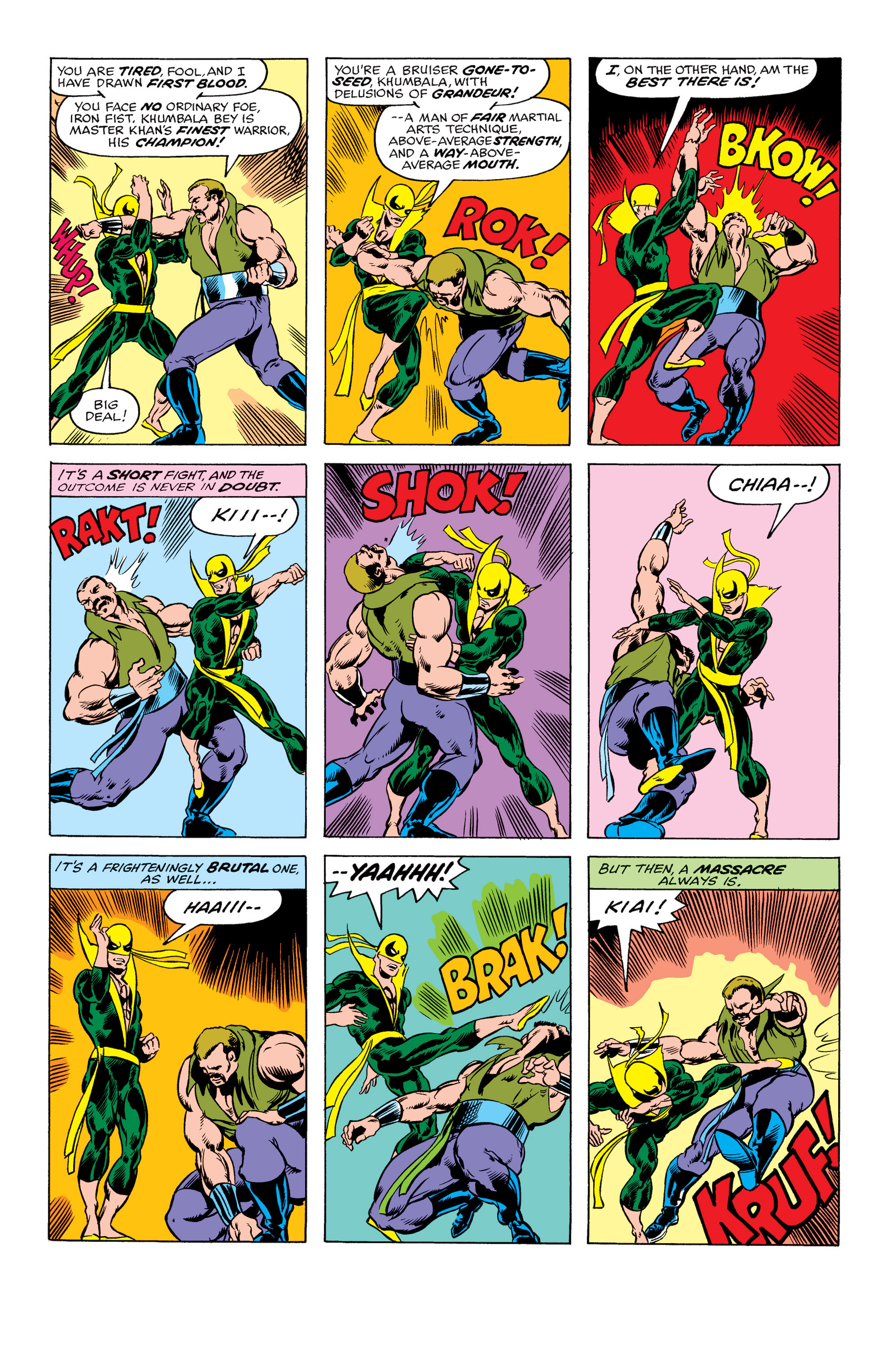 Read online Iron Fist (1975) comic -  Issue #7 - 11