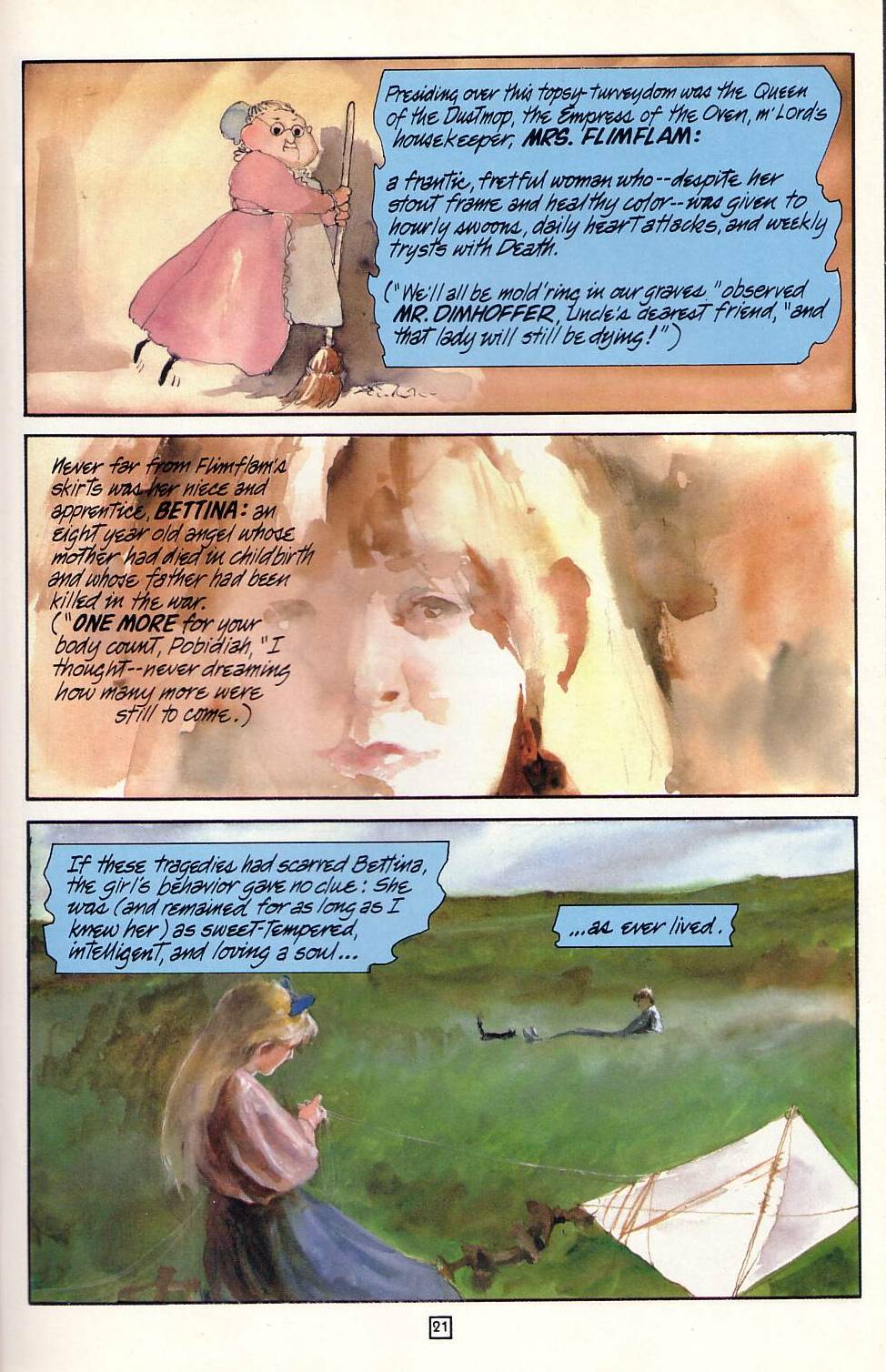 Read online Moonshadow comic -  Issue #8 - 23