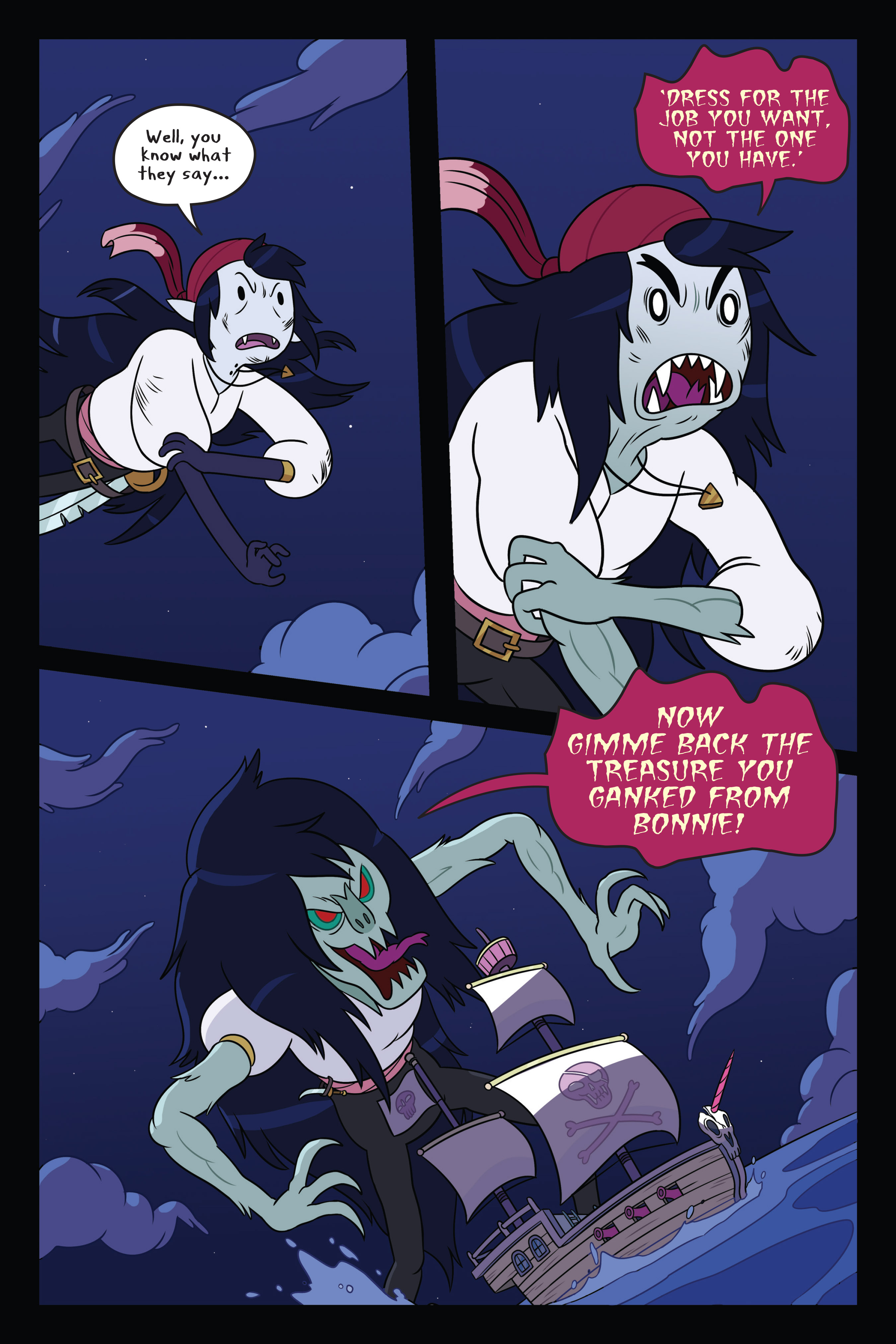 Read online Adventure Time: Marceline the Pirate Queen comic -  Issue # TPB - 133